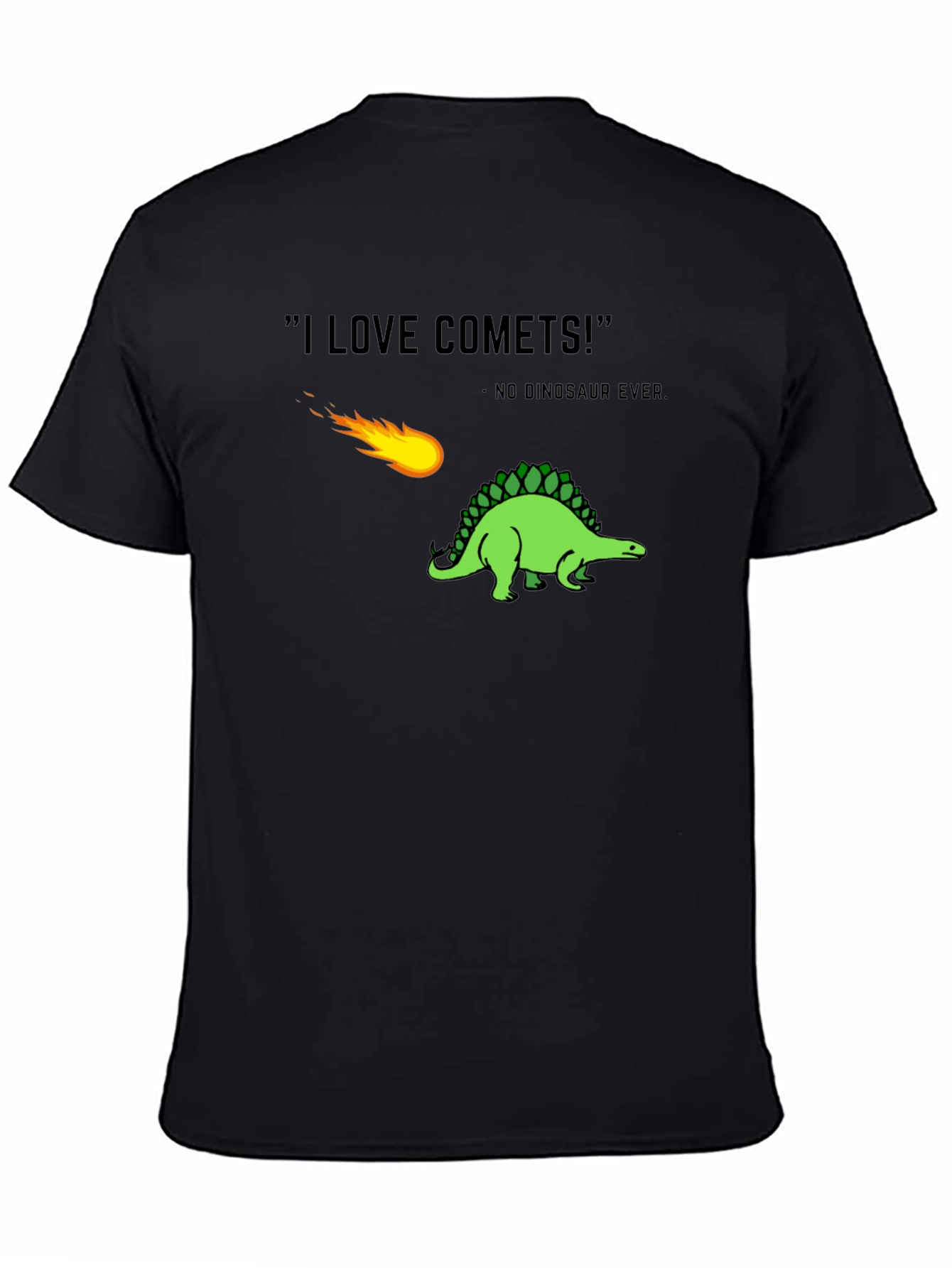 I Love Comets! Dinosaur Graphic T-Shirt