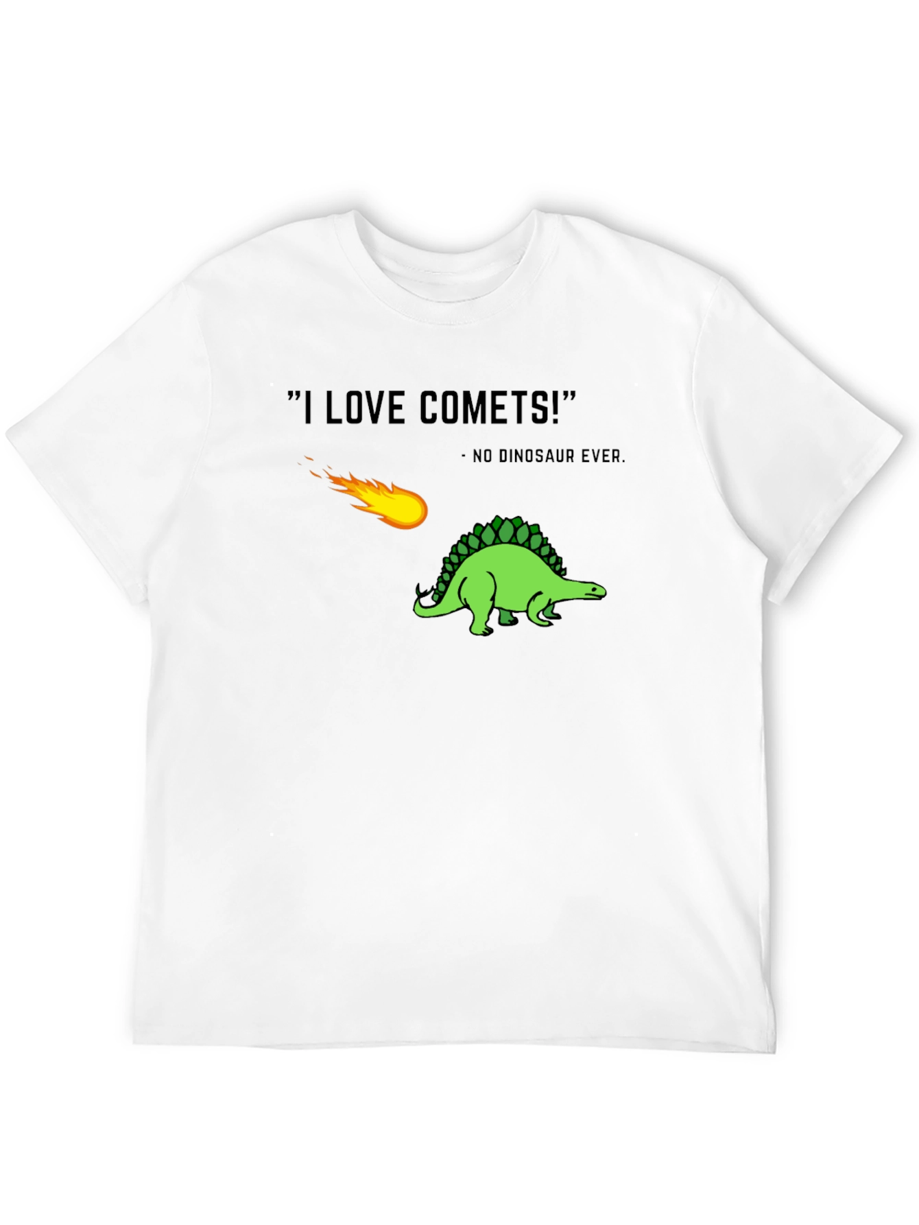 I Love Comets! Dinosaur Graphic T-Shirt