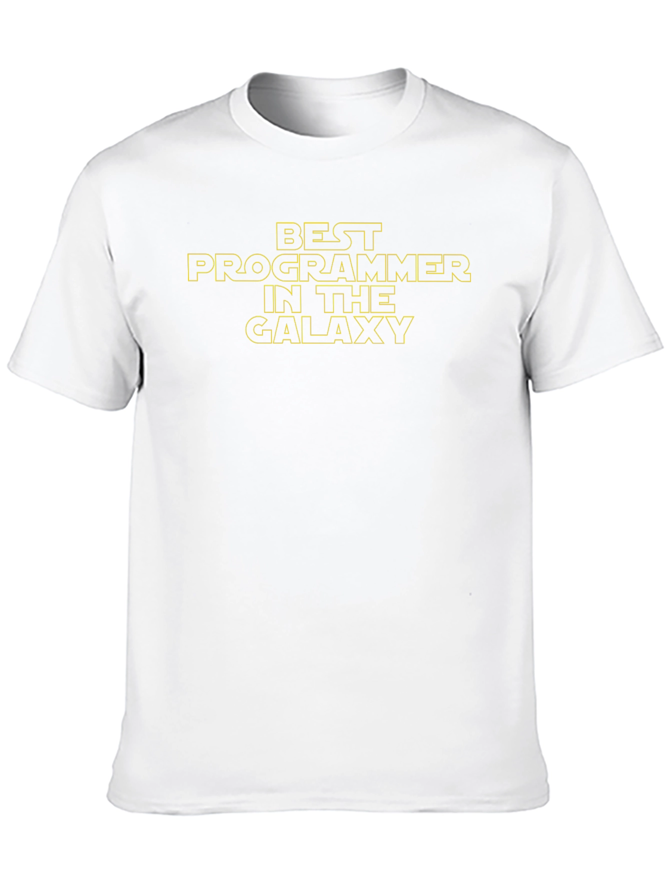 Best Programmer In The Galaxy T-Shirt - Black