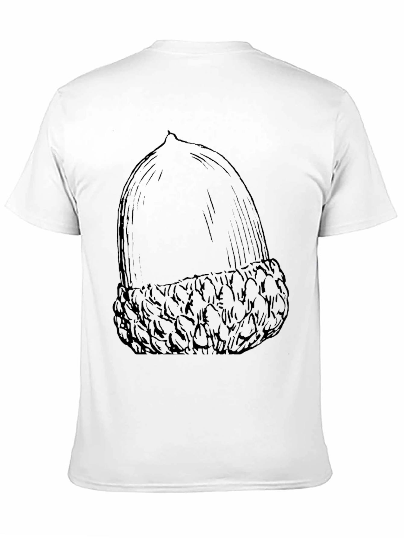 Acorn Graphic Black T-Shirt