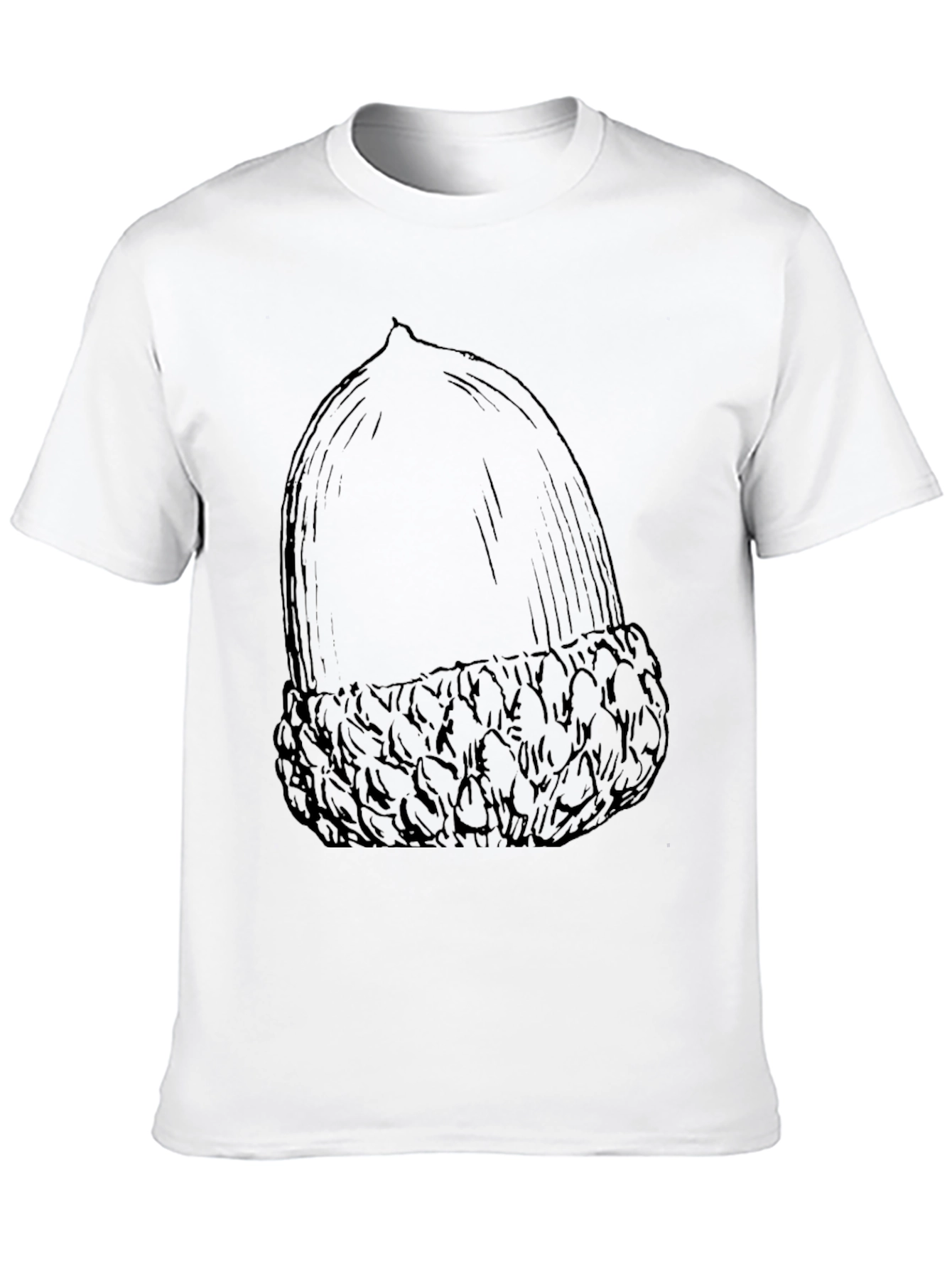 Acorn Graphic Black T-Shirt