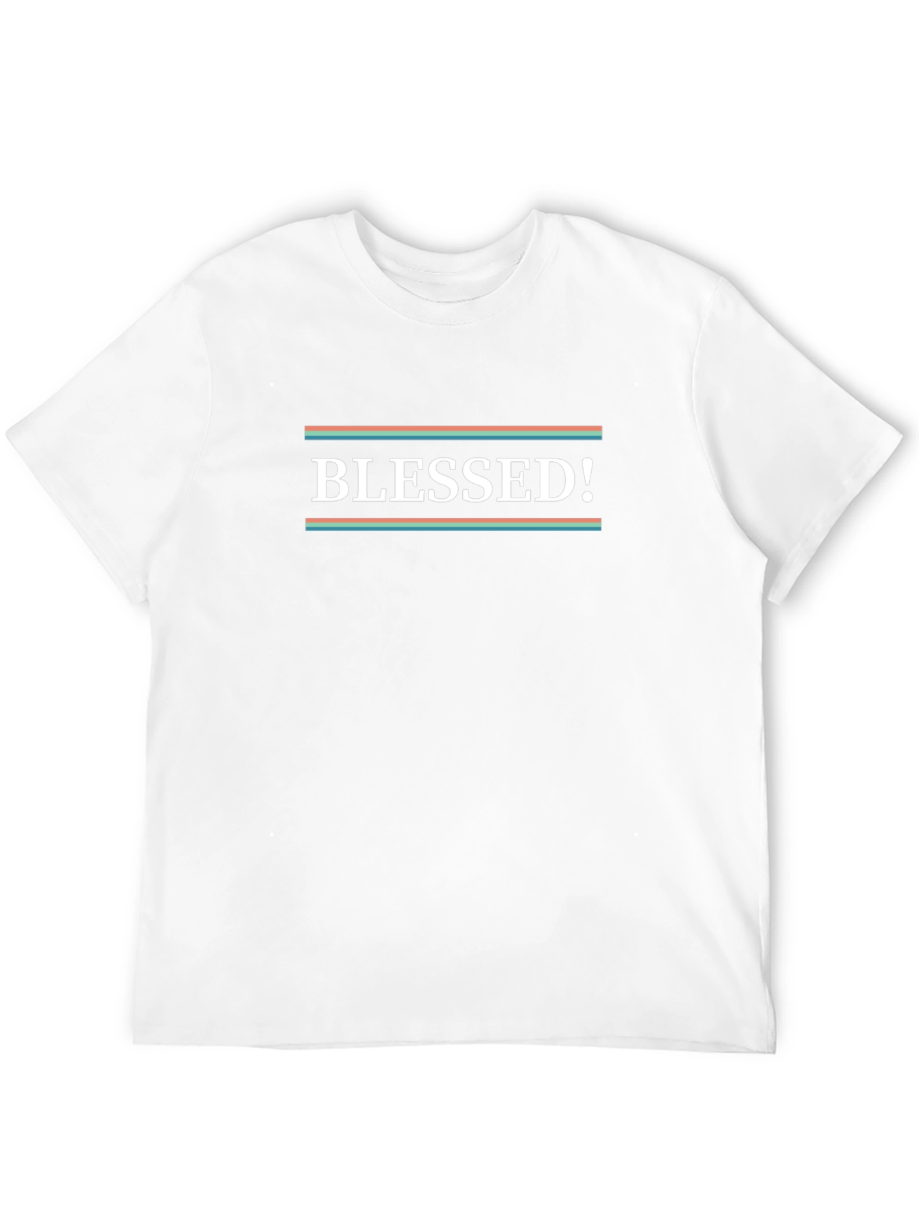 Blessed Graphic T-Shirt - Black Cotton Blend