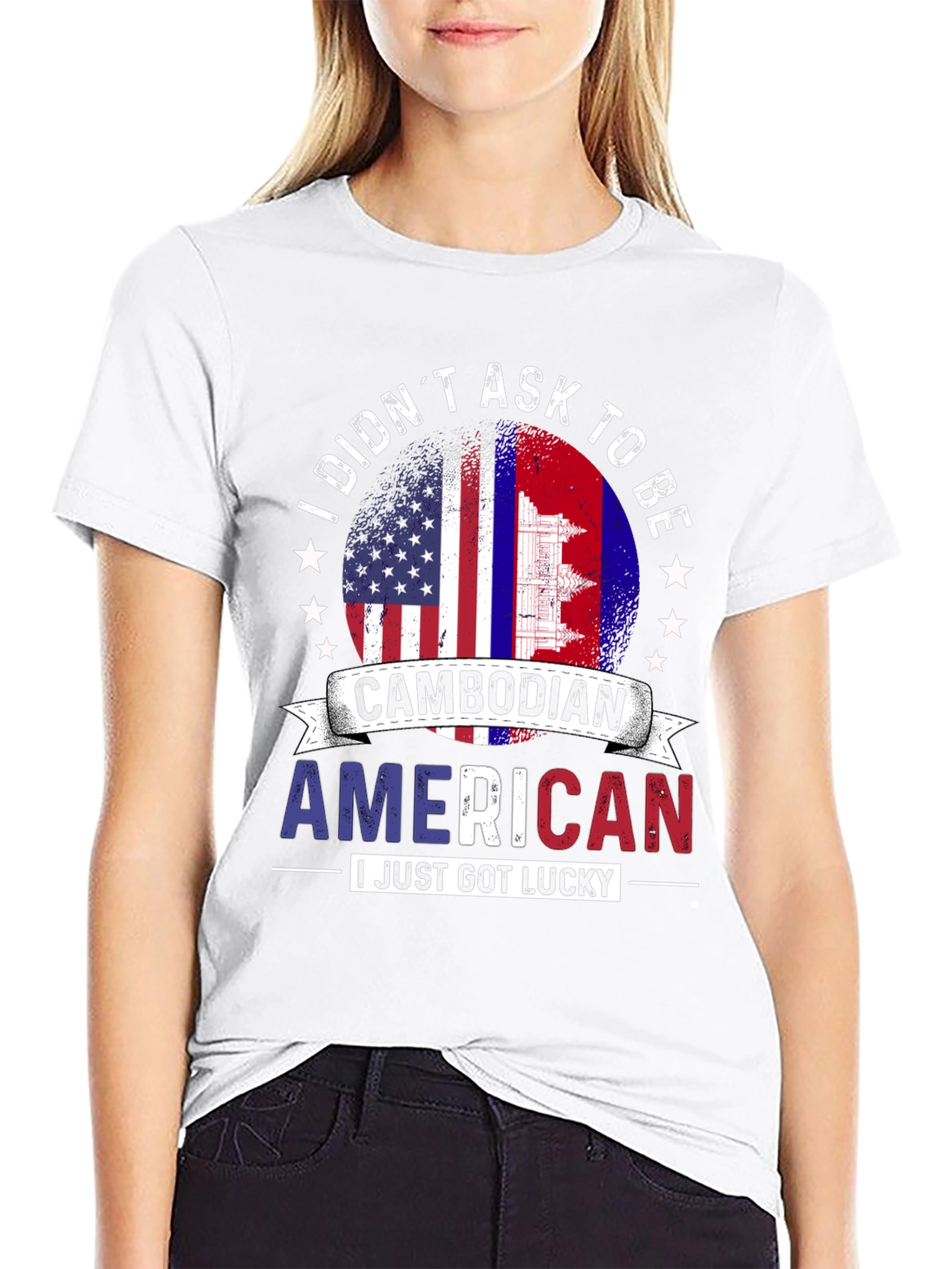 Cambodian American Pride T-Shirt