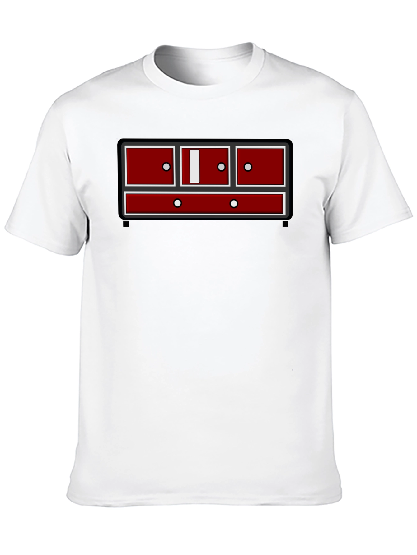 Chest of Drawers Graphic Tee - Quirky Style