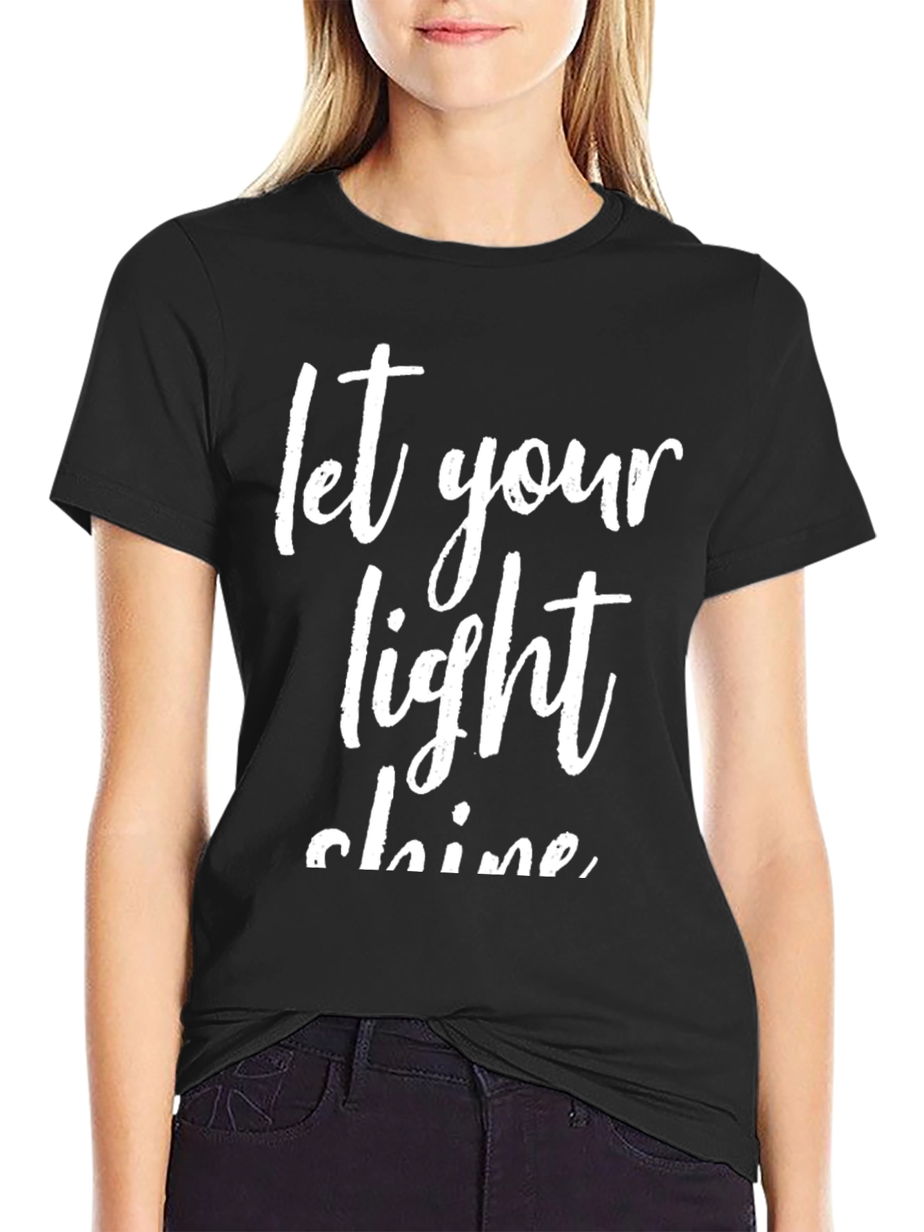 Let Your Light Shine Graphic T-Shirt