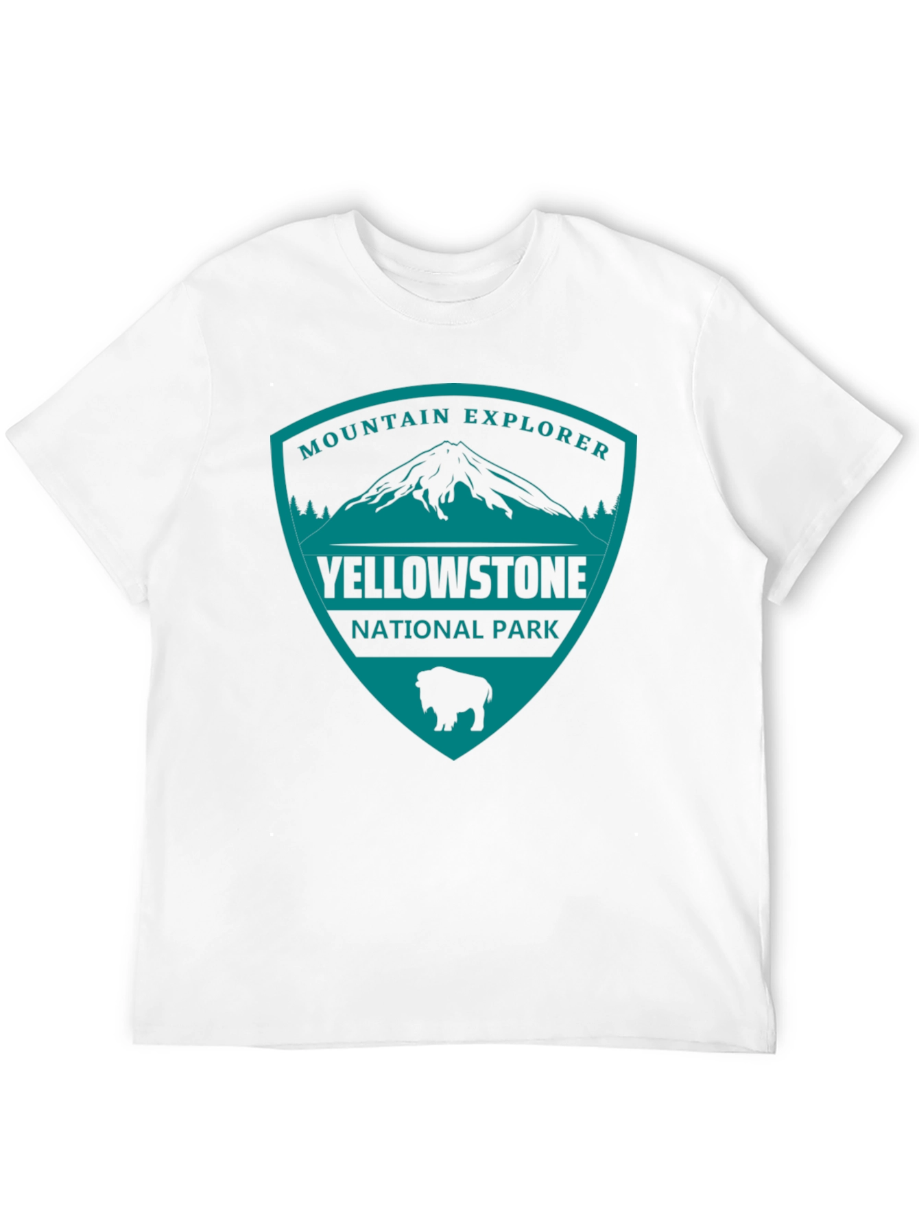 Yellowstone National Park Mountain Explorer T-Shirt