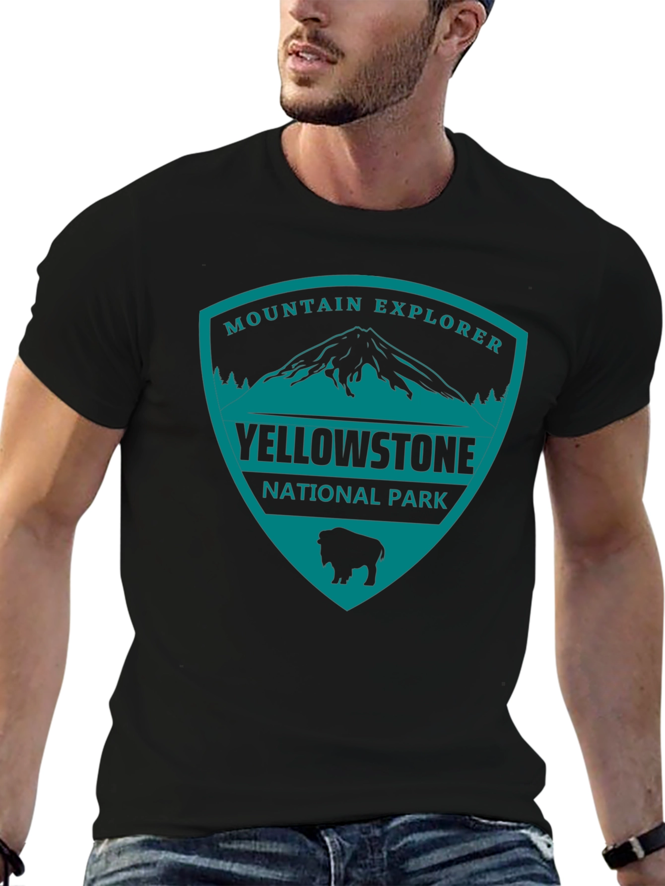 Yellowstone National Park Mountain Explorer T-Shirt