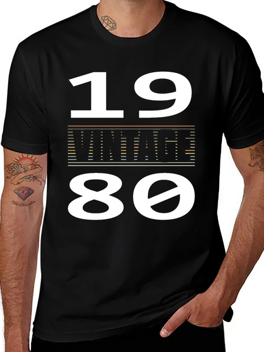 Vintage 1980 Black T-Shirt