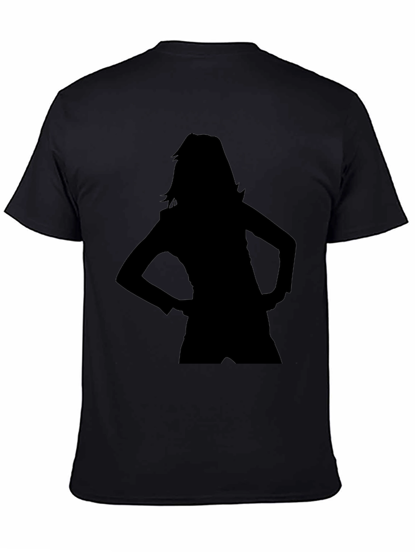 Silhouette Graphic T-Shirt - Black