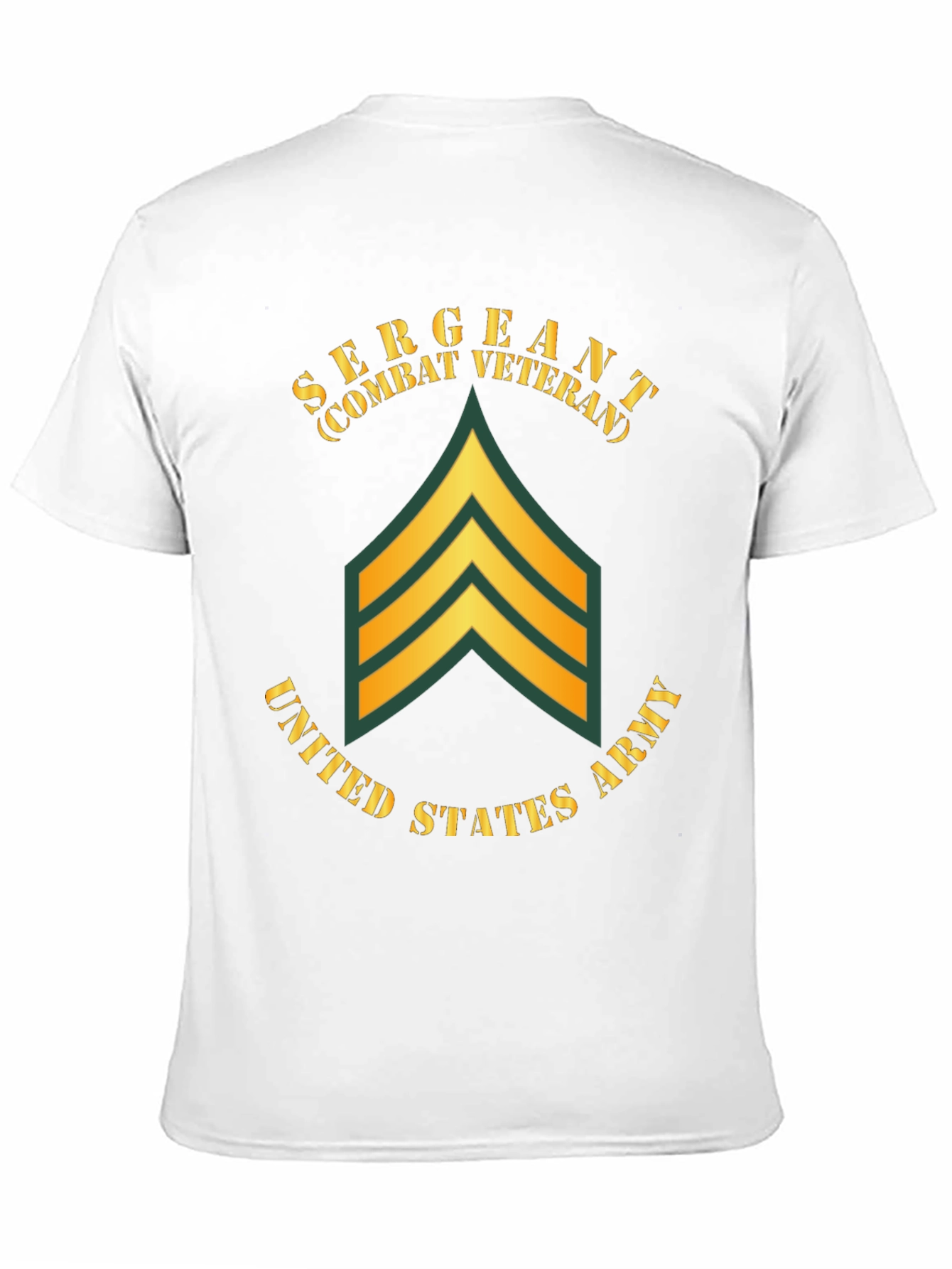 Sergeant Combat Veteran T-Shirt - US Army Tribute Tee