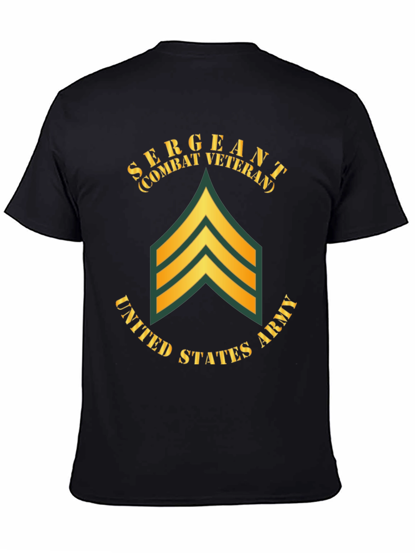 Sergeant Combat Veteran T-Shirt - US Army Tribute Tee