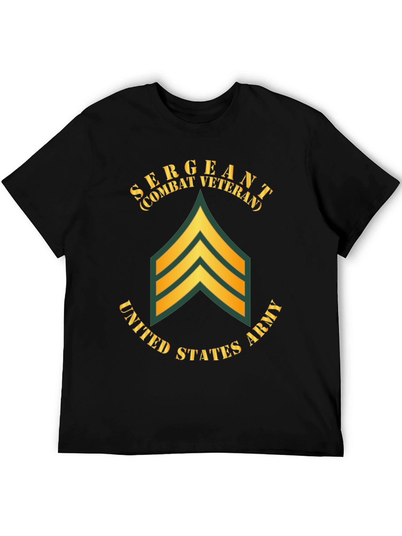 Sergeant Combat Veteran T-Shirt - US Army Tribute Tee