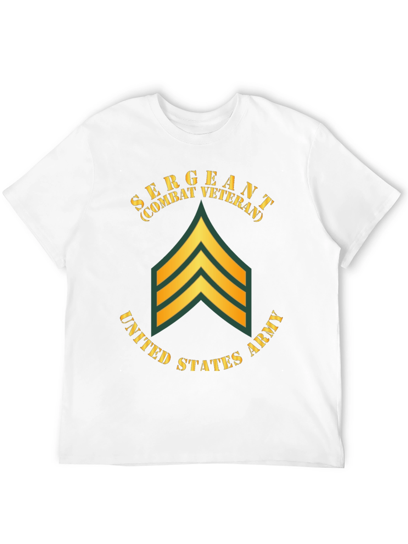 Sergeant Combat Veteran T-Shirt - US Army Tribute Tee