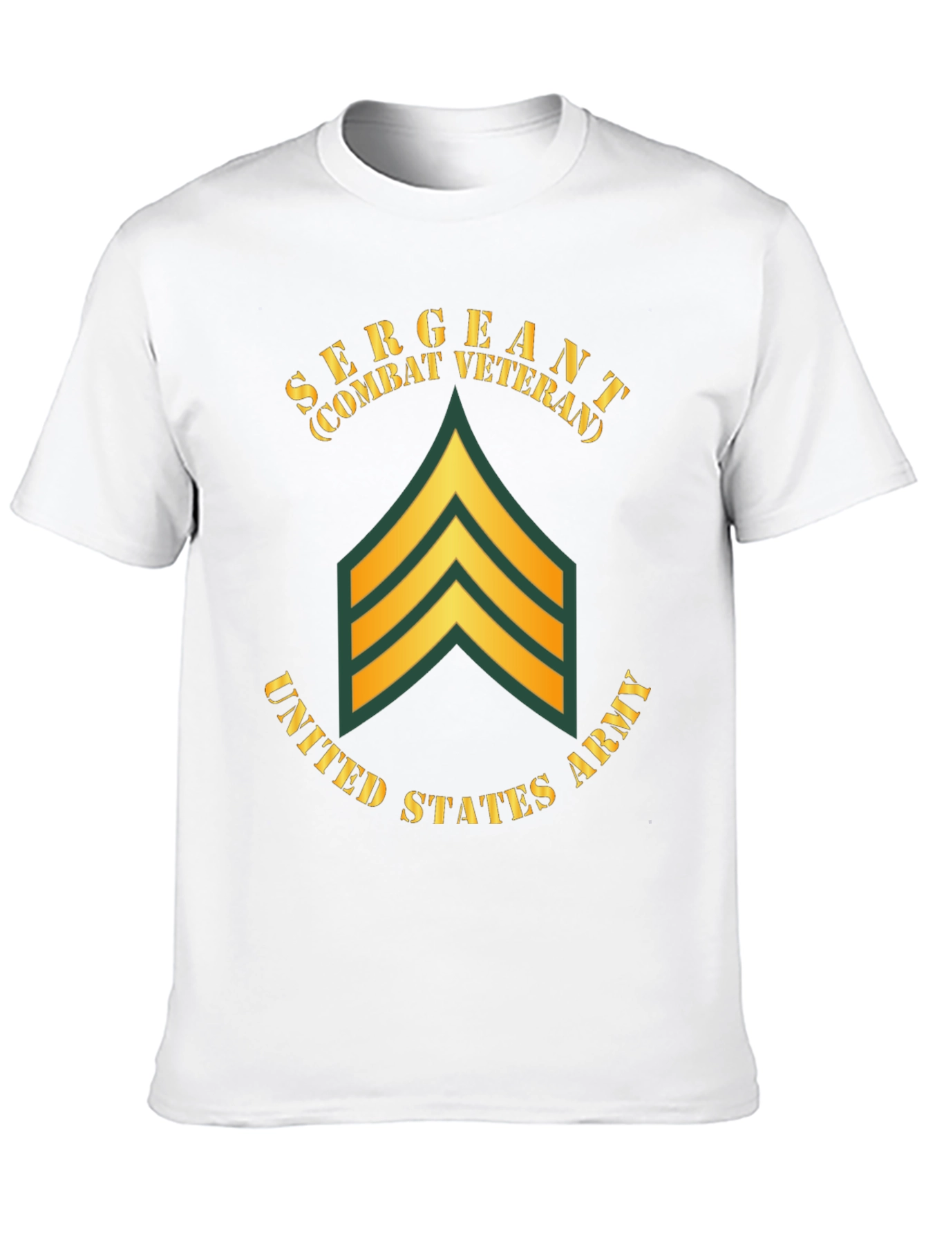 Sergeant Combat Veteran T-Shirt - US Army Tribute Tee