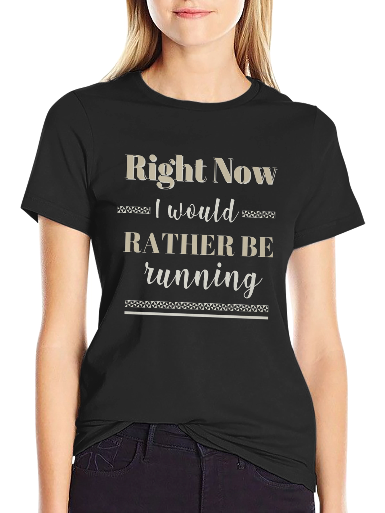 Right Now I Would Rather Be Running T-Shirt