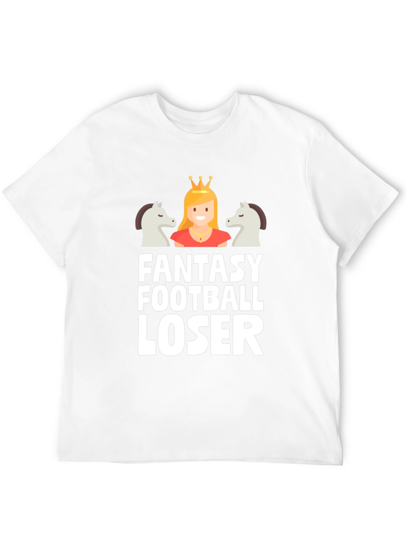 Fantasy Football Loser T-Shirt Humorous Graphic Tee
