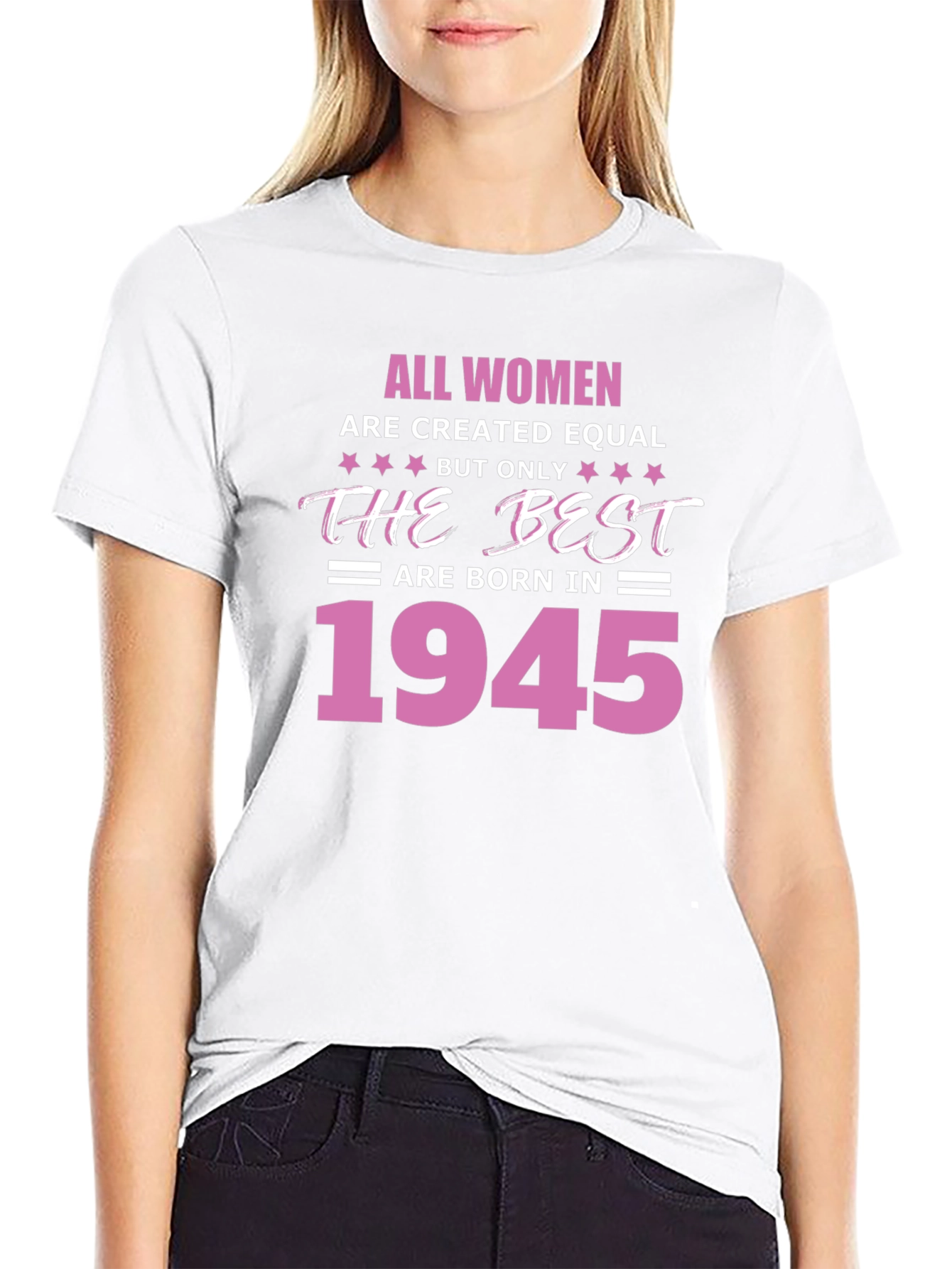 Born in 1945 Womens T-Shirt