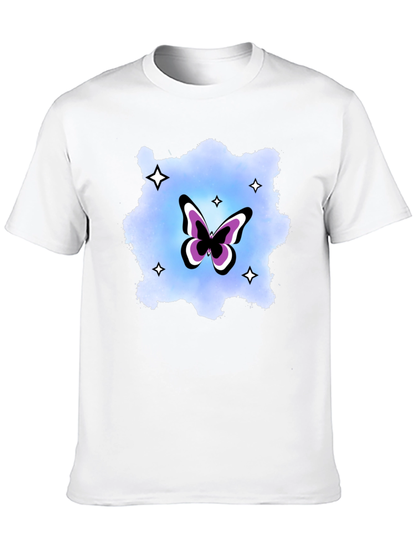 Butterfly Starburst Graphic T-Shirt