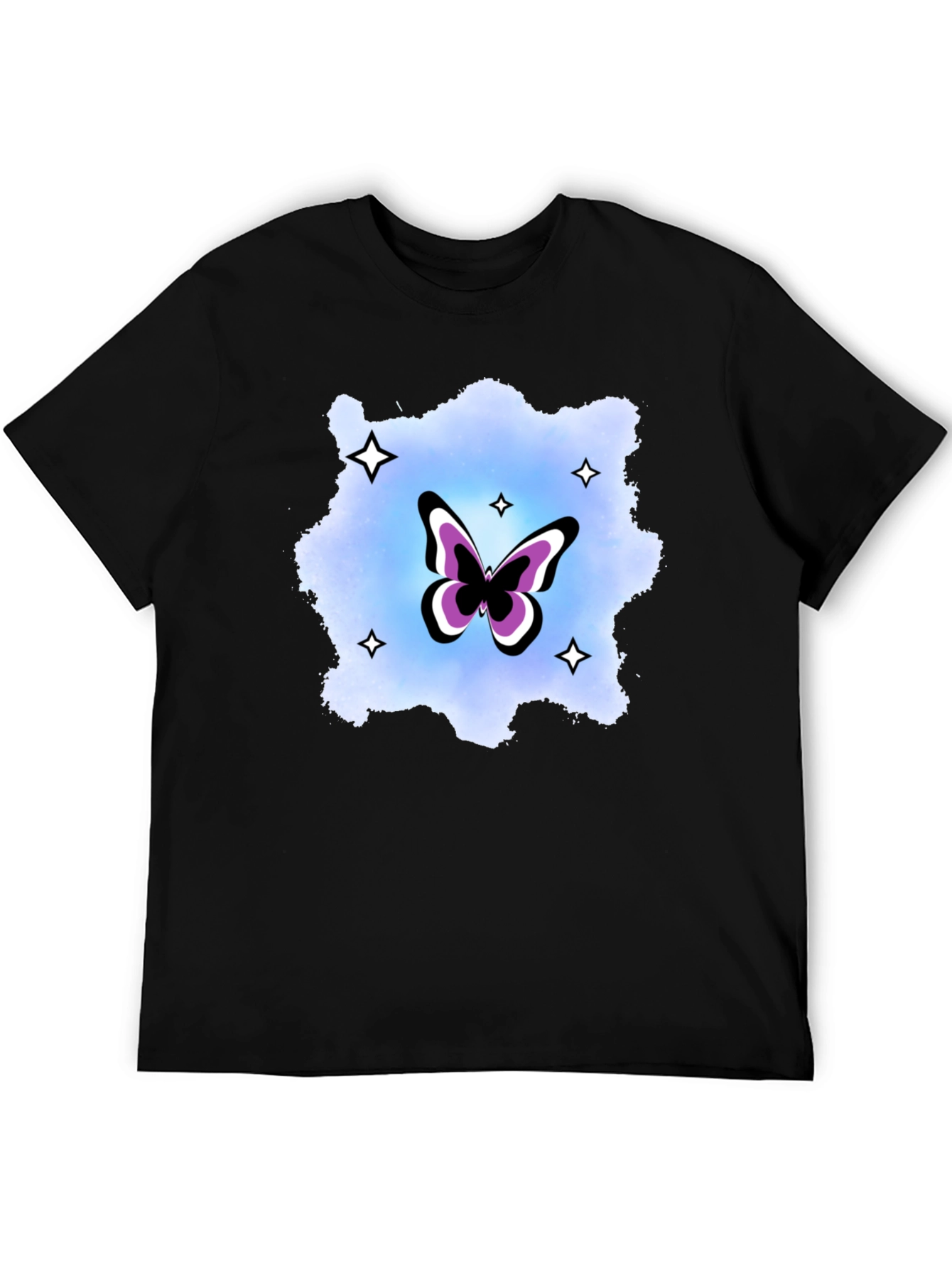 Butterfly Starburst Graphic T-Shirt