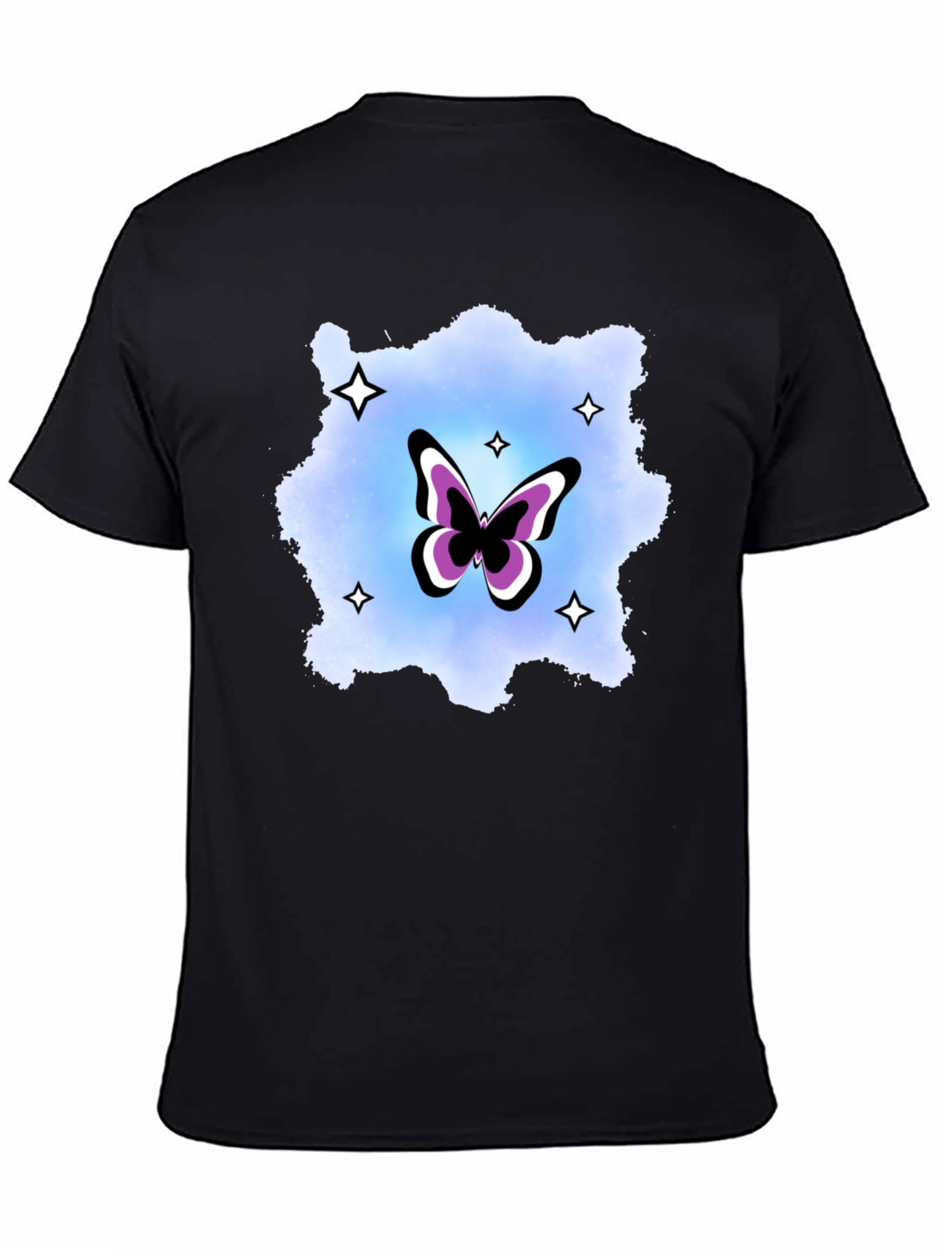 Butterfly Starburst Graphic T-Shirt