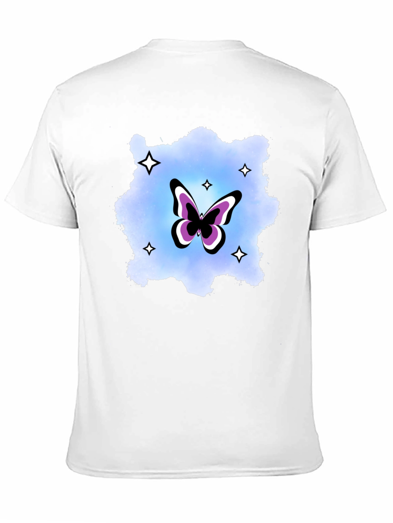 Butterfly Starburst Graphic T-Shirt