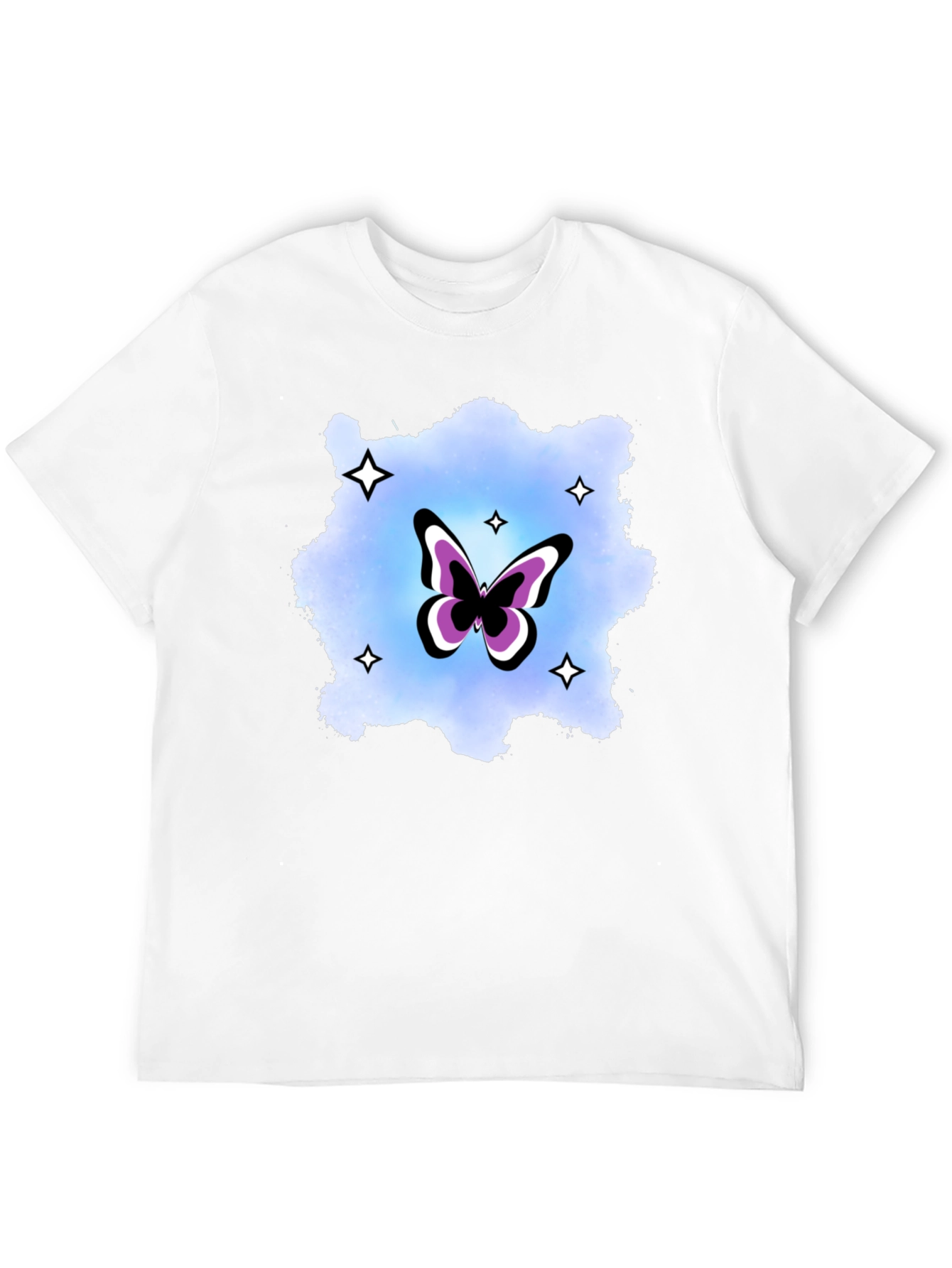 Butterfly Starburst Graphic T-Shirt