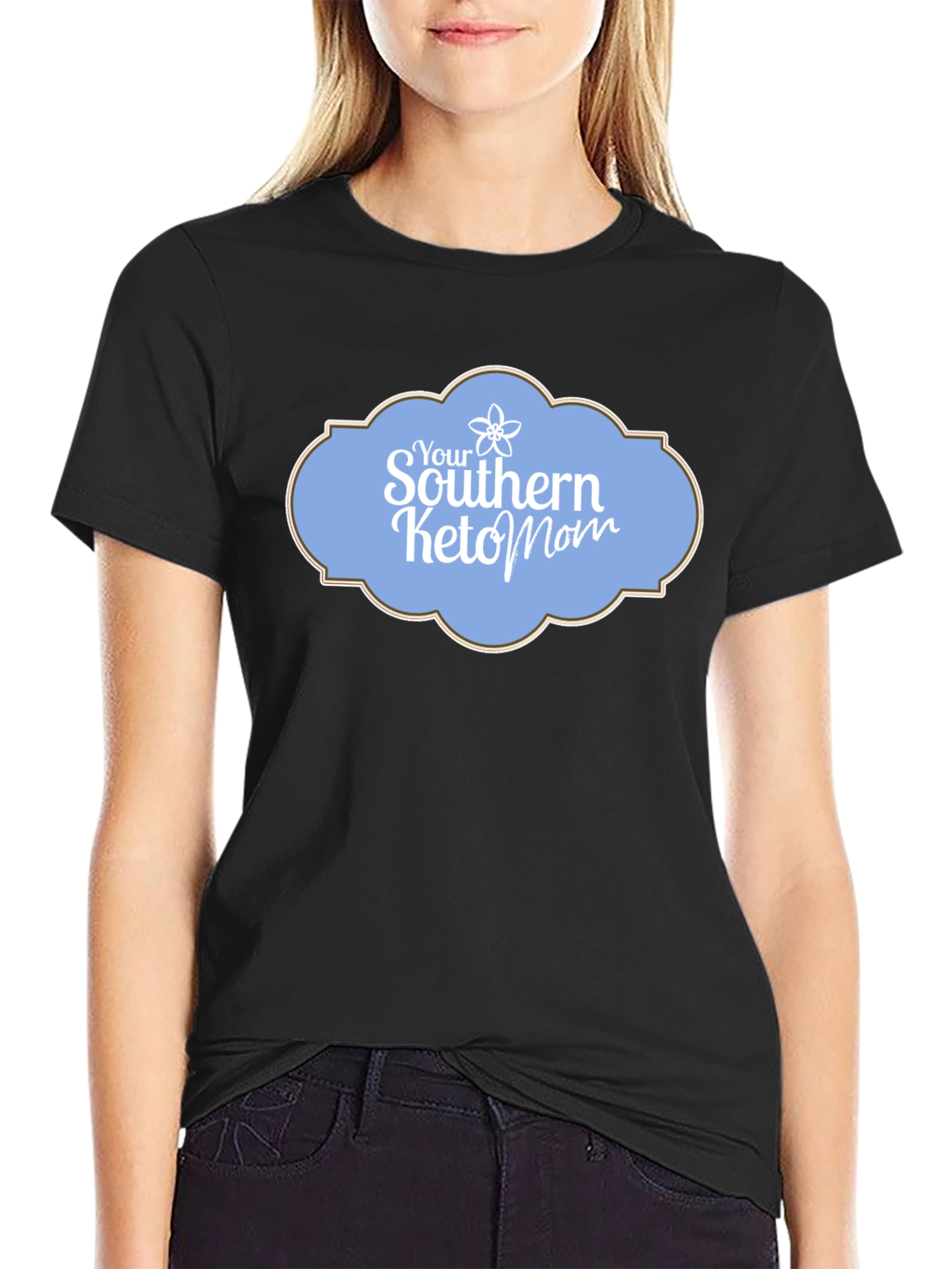 Your Southern Keto Mom Black T-Shirt