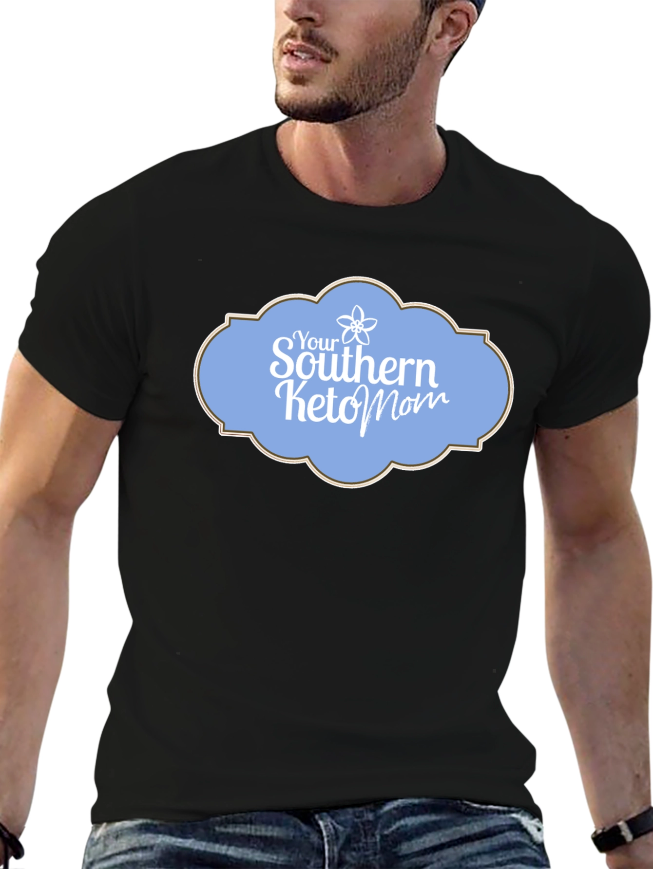 Your Southern Keto Mom Black T-Shirt