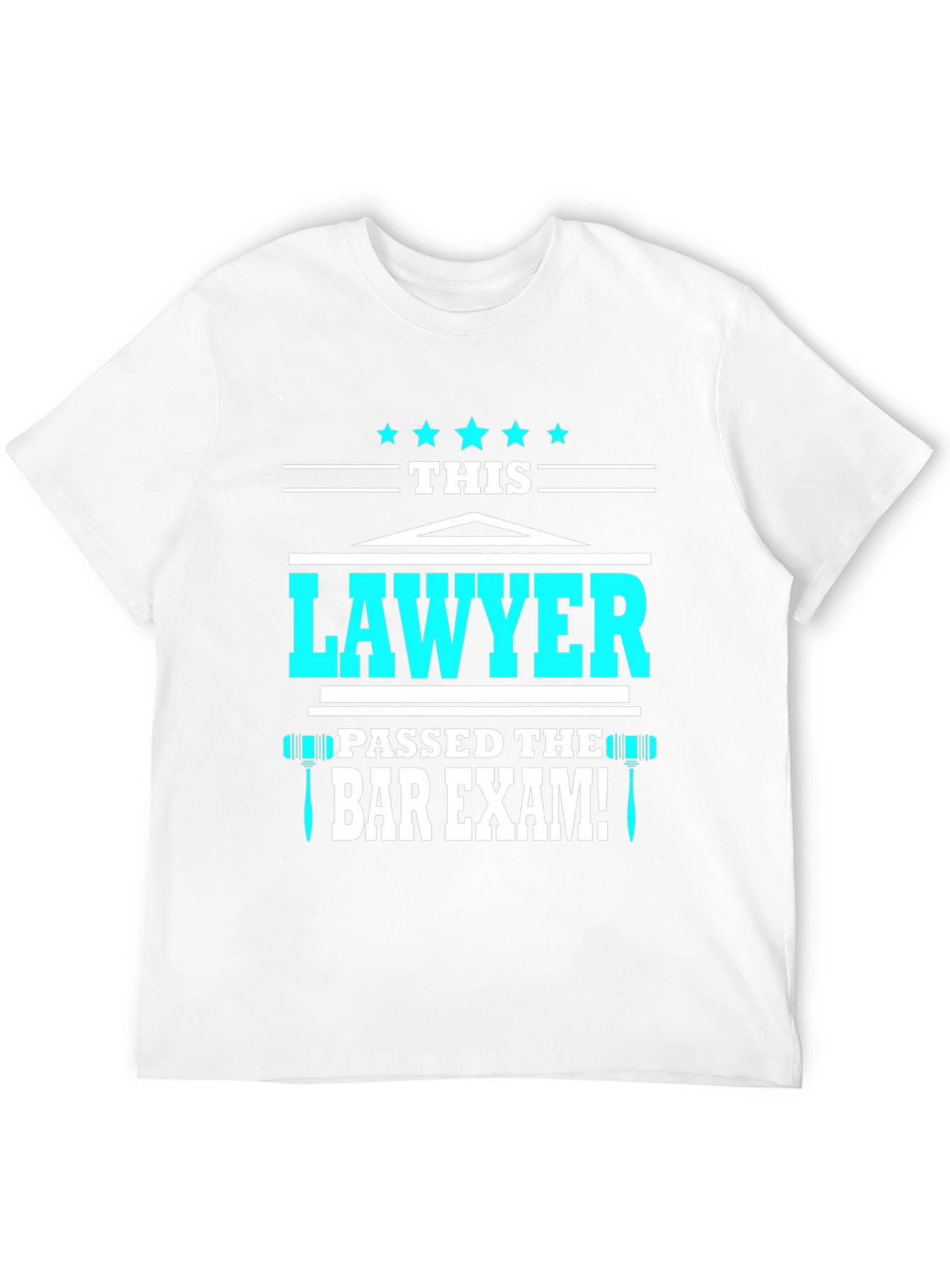 Lawyer Bar Exam Passed Celebration T-Shirt
