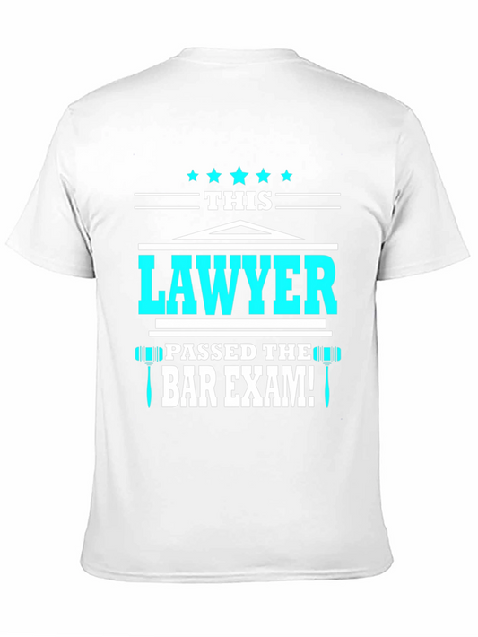 Lawyer Bar Exam Passed Celebration T-Shirt