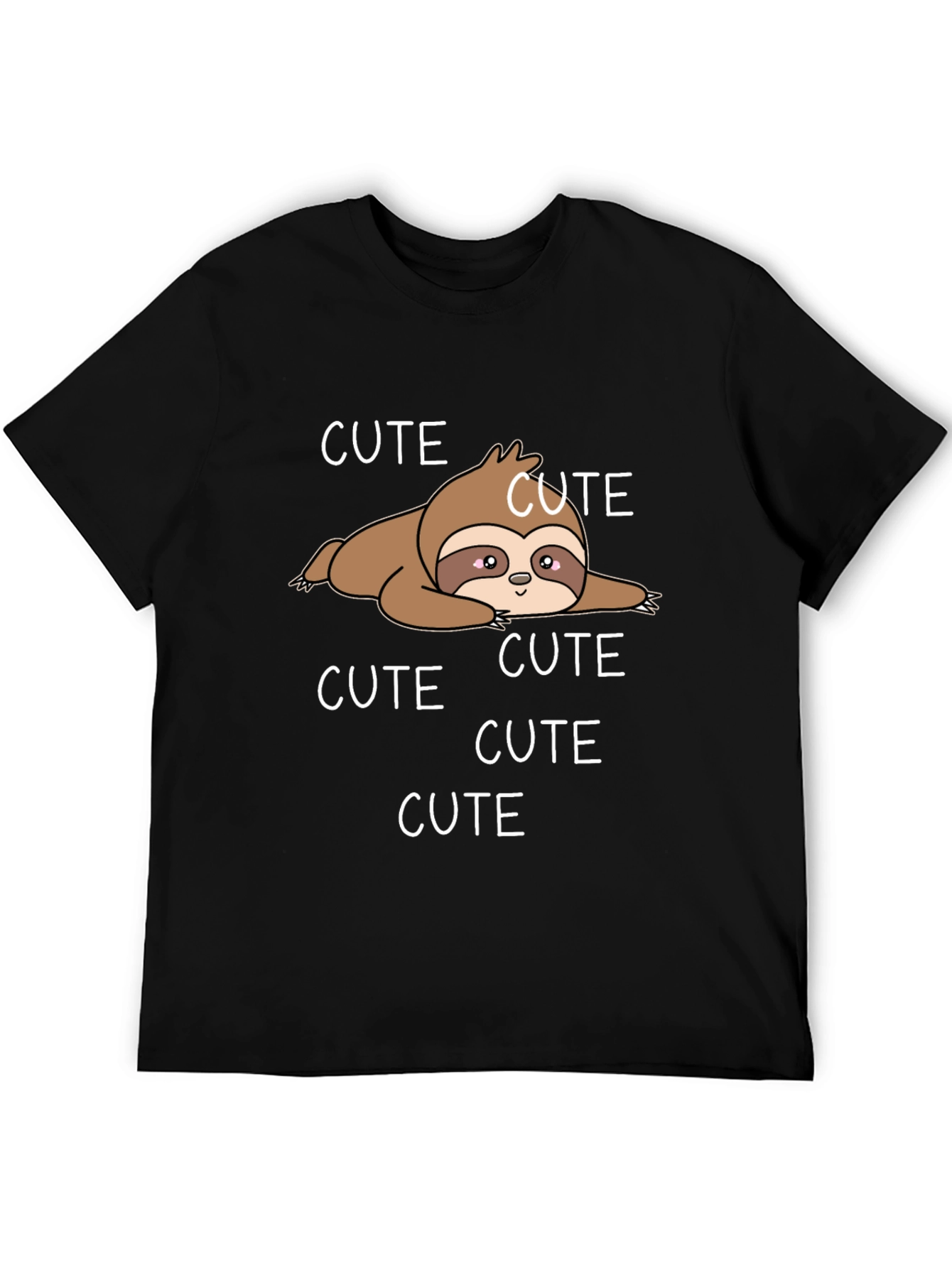 Cute Sloth T-Shirt - Casual Graphic Tee