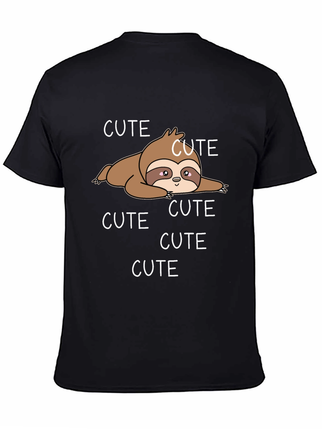 Cute Sloth T-Shirt - Casual Graphic Tee