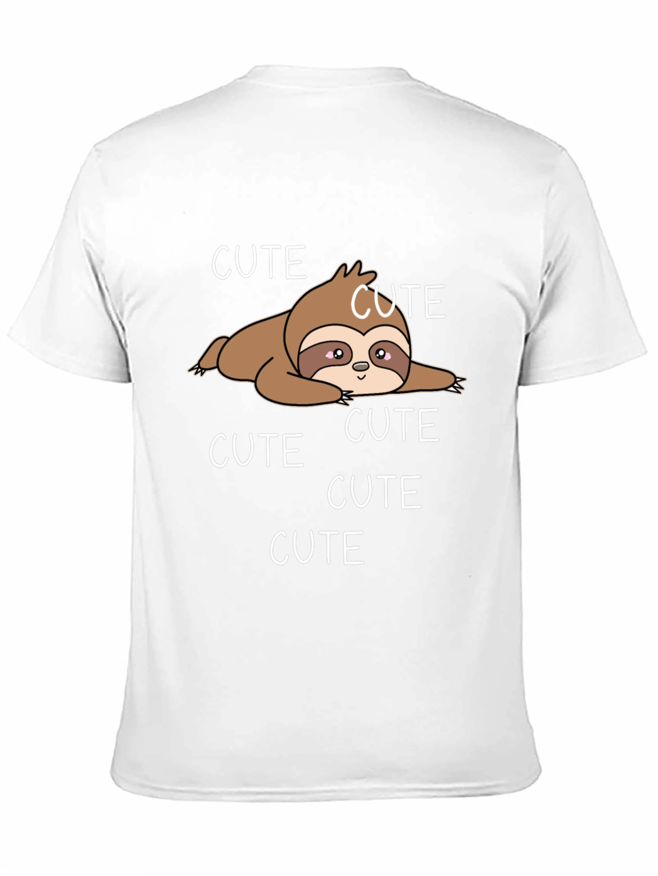 Cute Sloth T-Shirt - Casual Graphic Tee