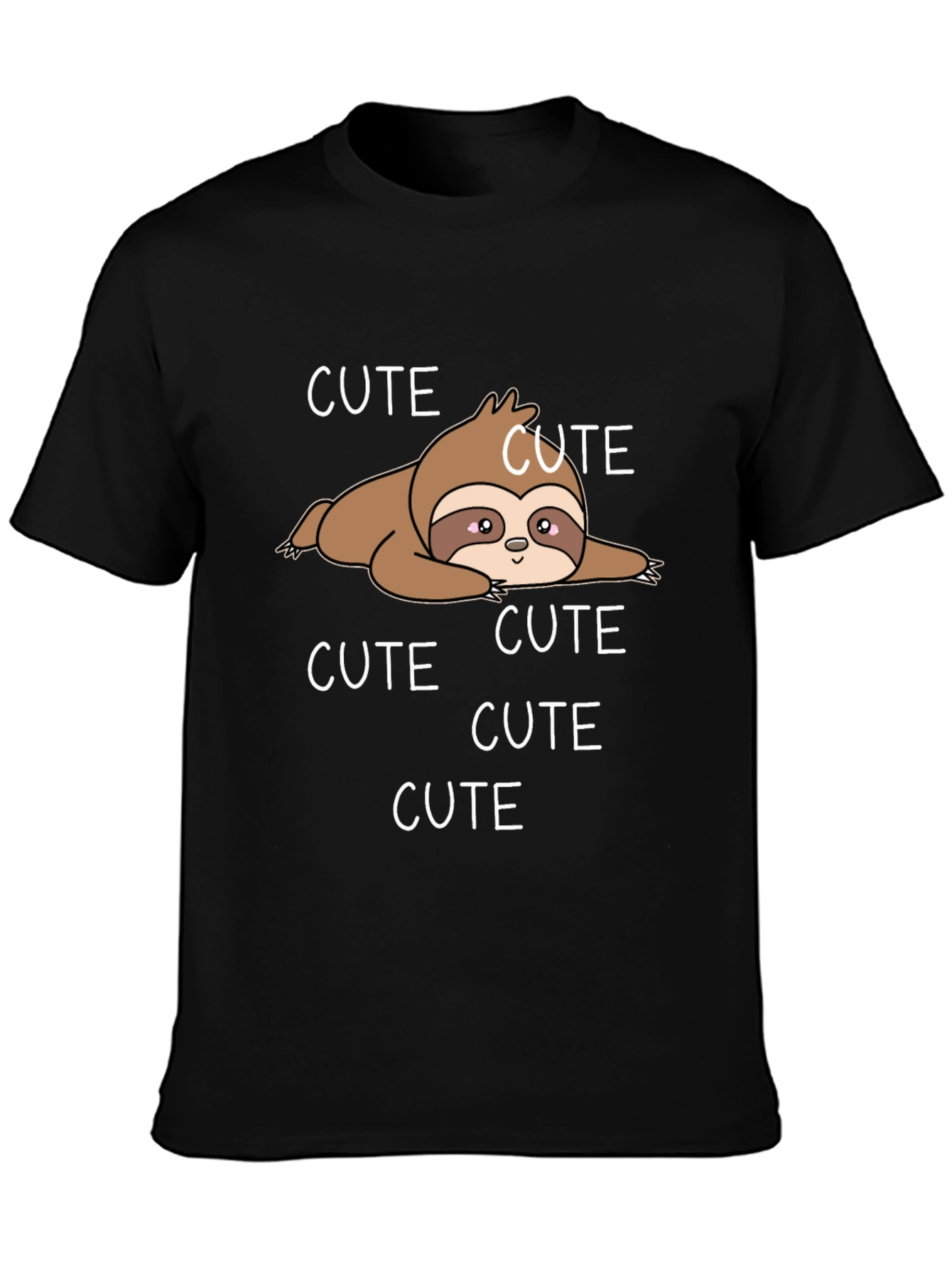 Cute Sloth T-Shirt - Casual Graphic Tee