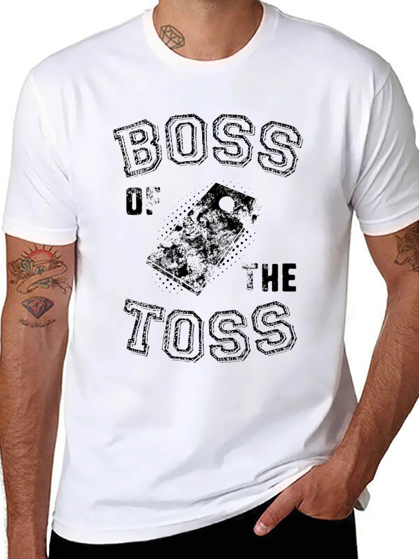 Boss of the Toss Cornhole T-Shirt