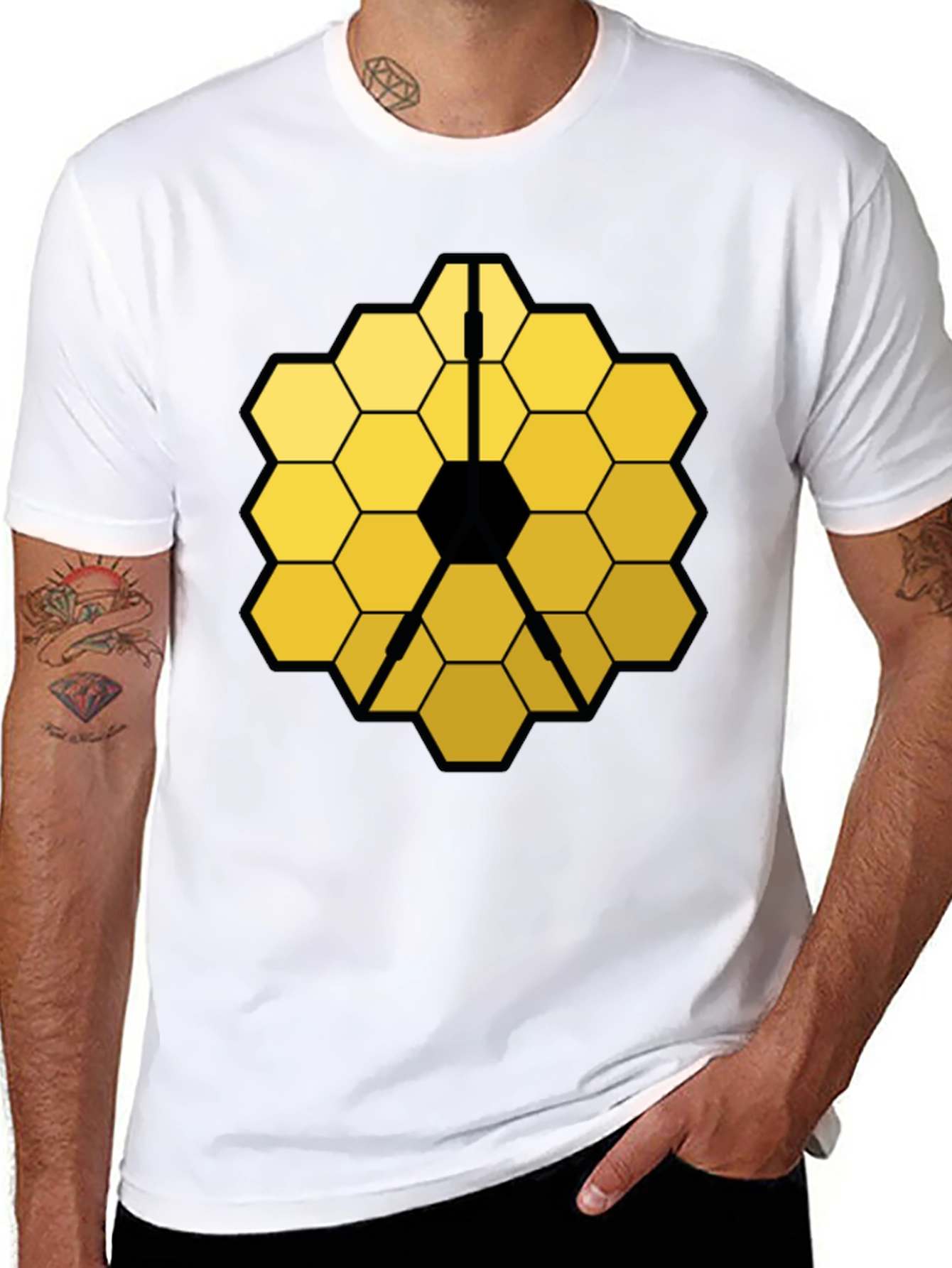 James Webb Telescope T-Shirt - Black