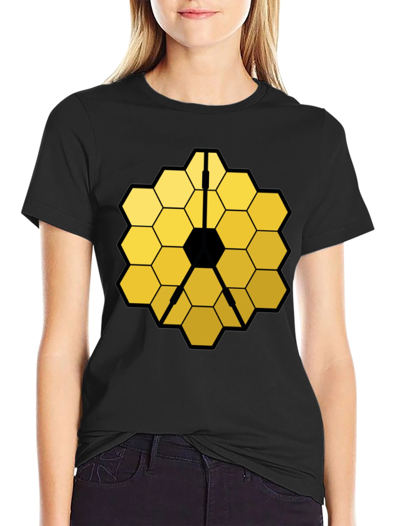 James Webb Telescope T-Shirt - Black