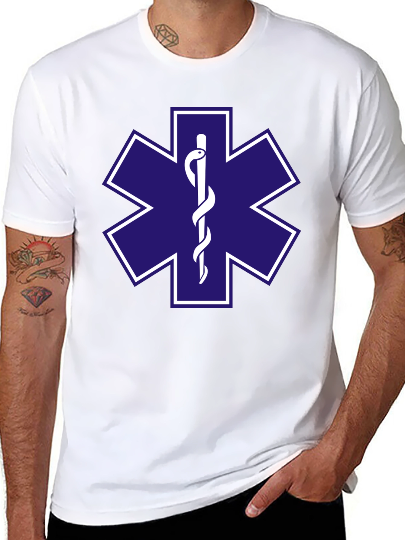 Star of Life EMS T-Shirt - Medical Symbol