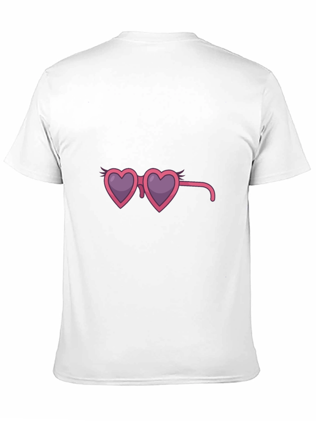 Heart Glasses Graphic Tee - Stylish Comfort