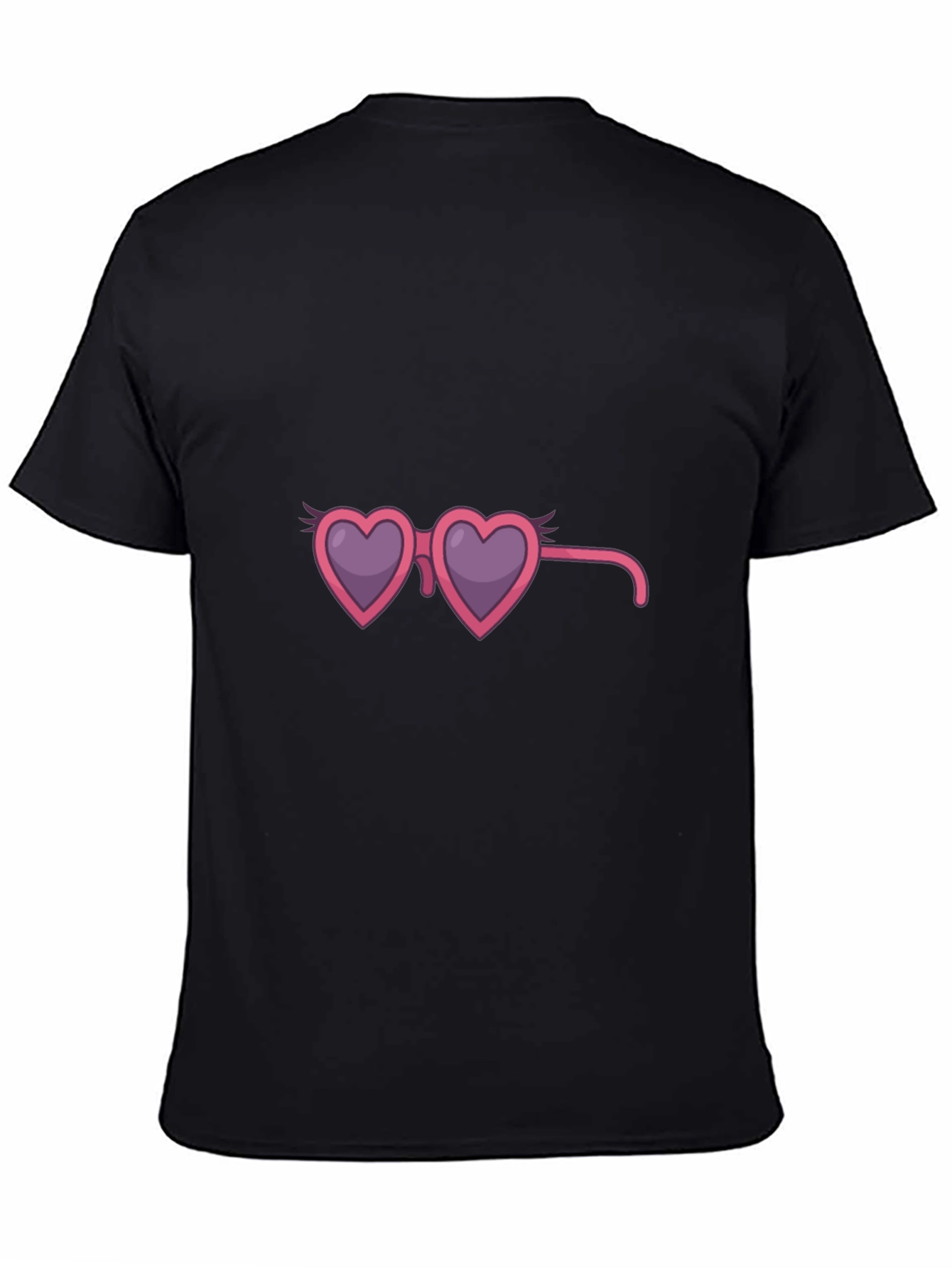 Heart Glasses Graphic Tee - Stylish Comfort