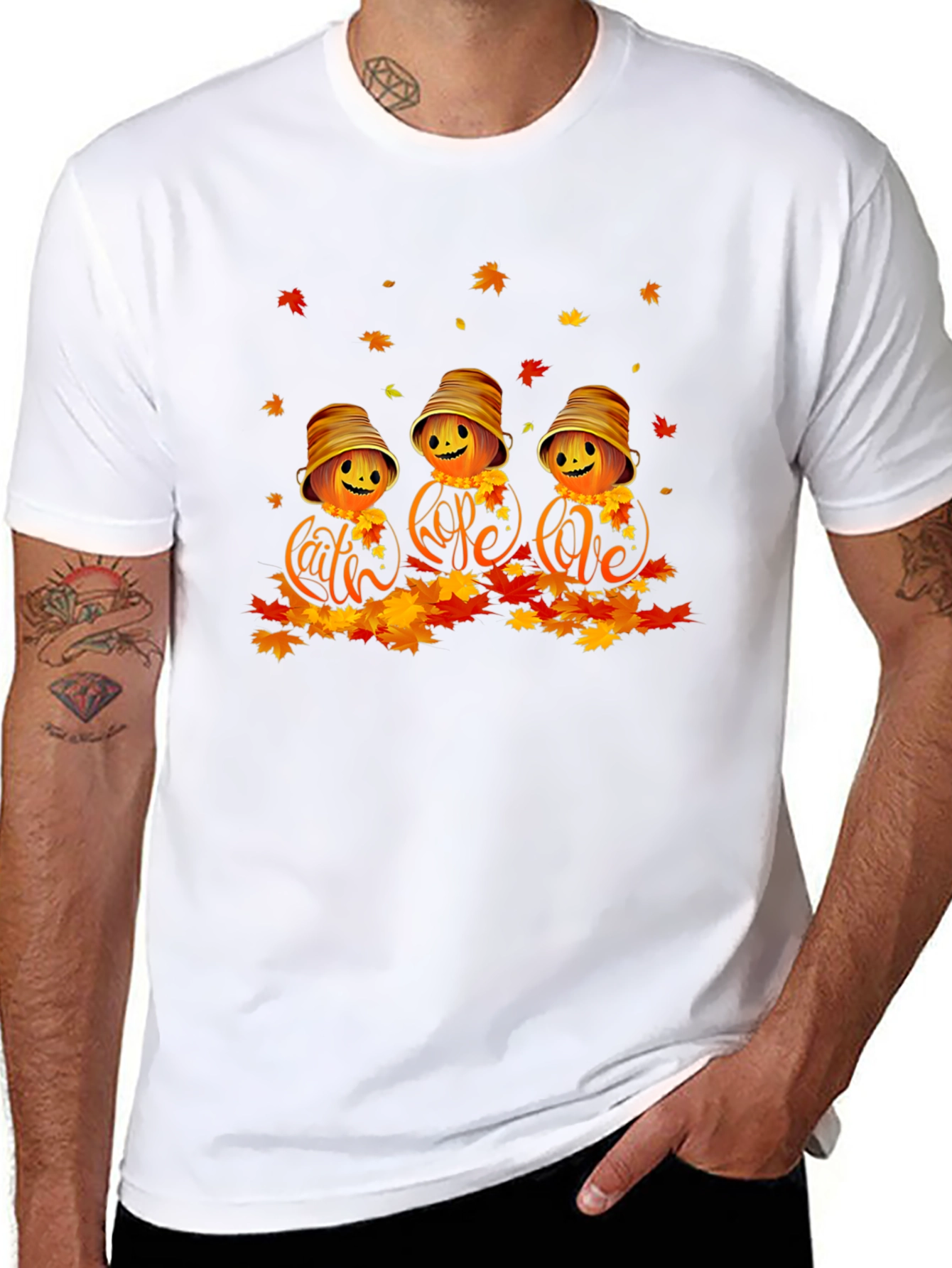 Fall Pumpkin Graphic T-Shirt