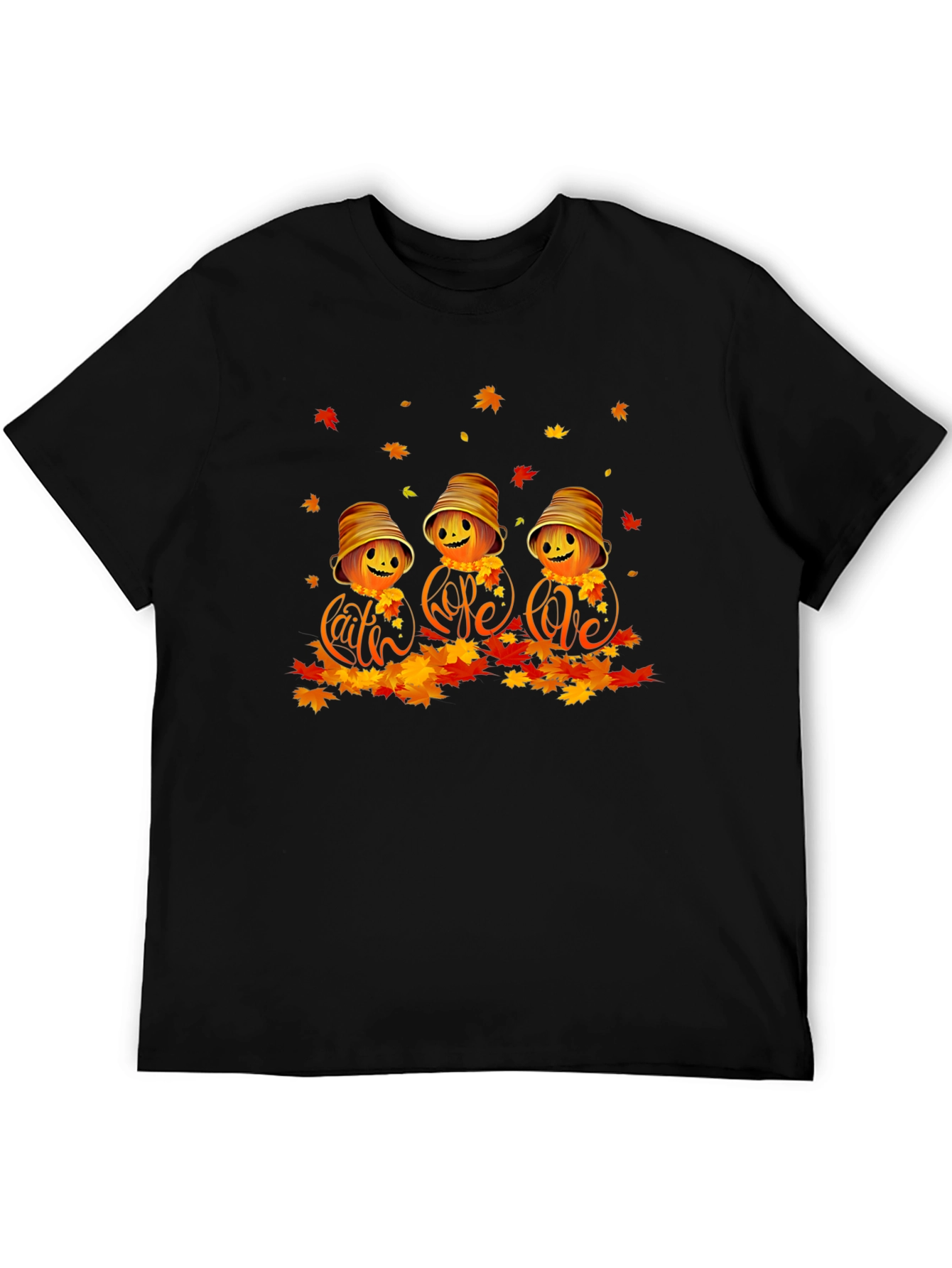 Fall Pumpkin Graphic T-Shirt