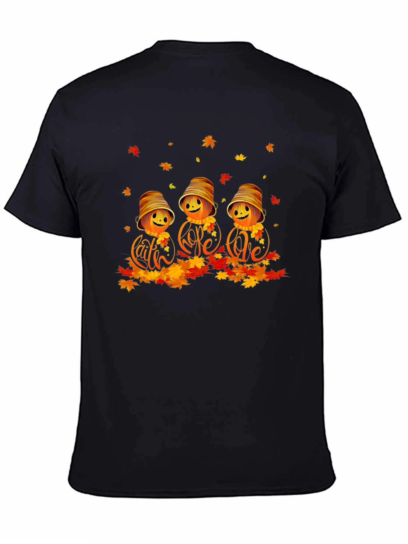 Fall Pumpkin Graphic T-Shirt