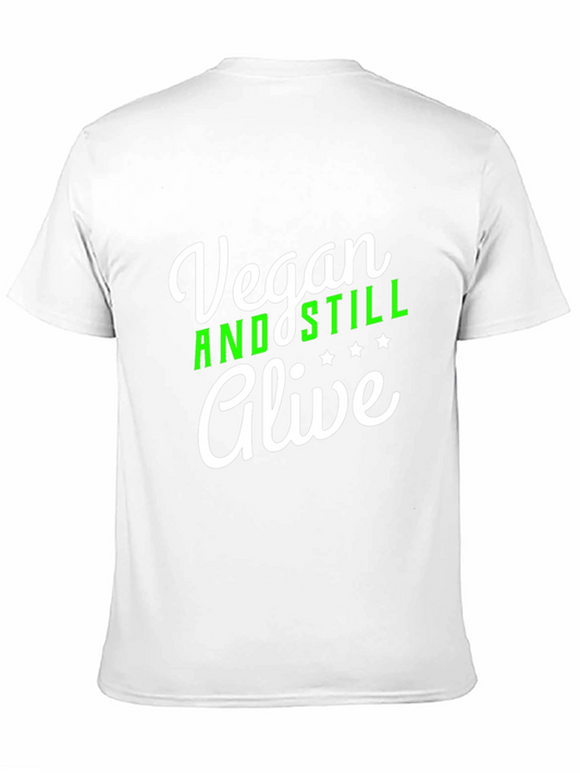 Vegan And Still Alive Graphic Tee