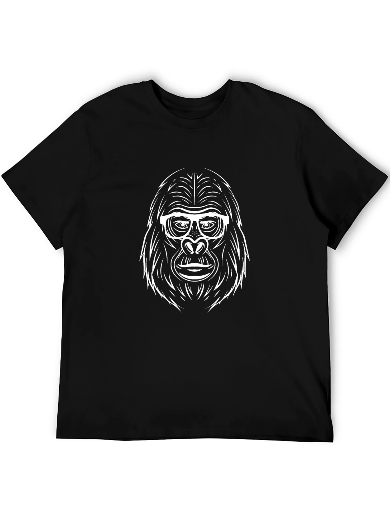 Cool Gorilla Graphic Tee - Black
