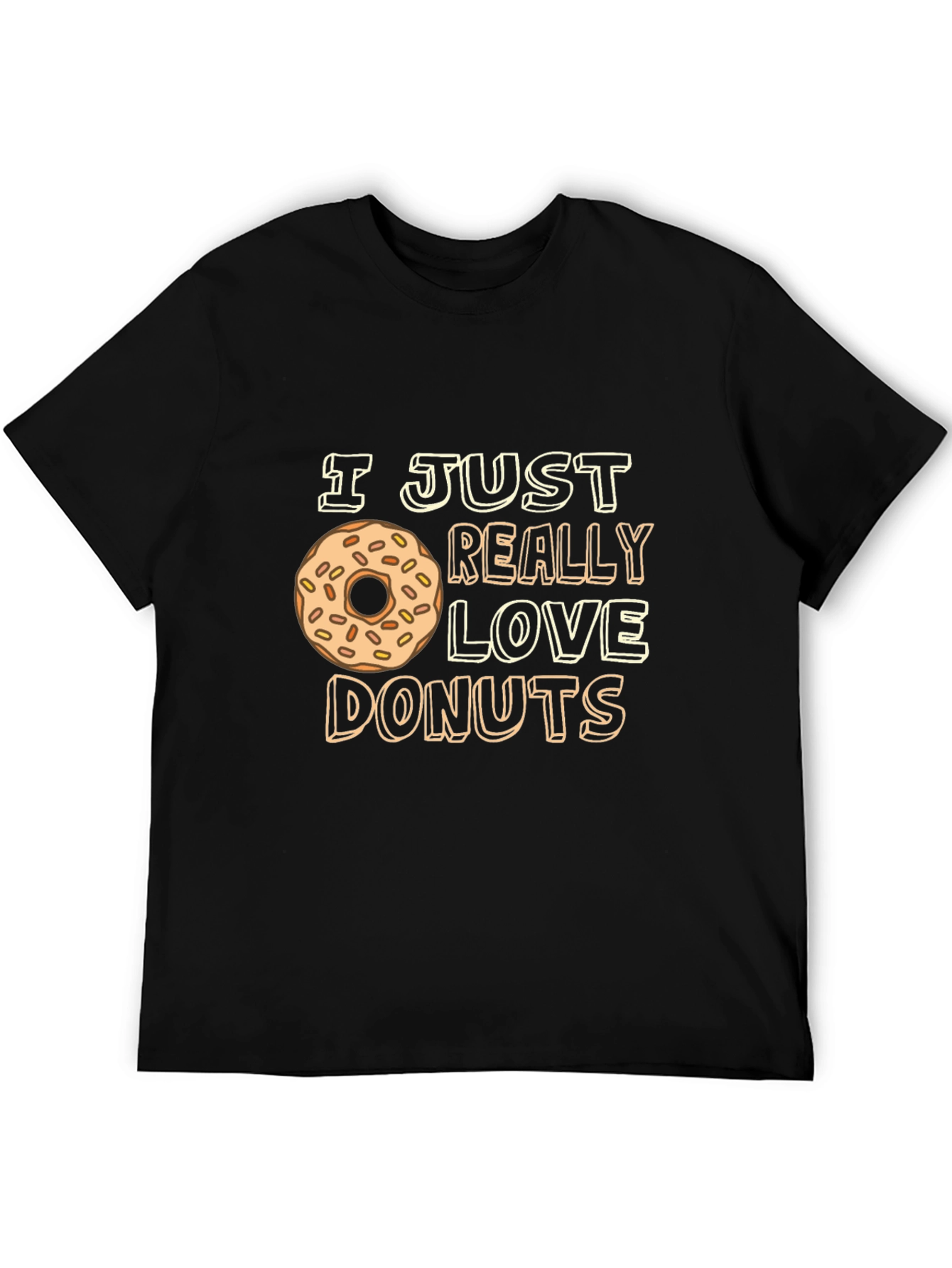 I Love Donuts Graphic T-Shirt