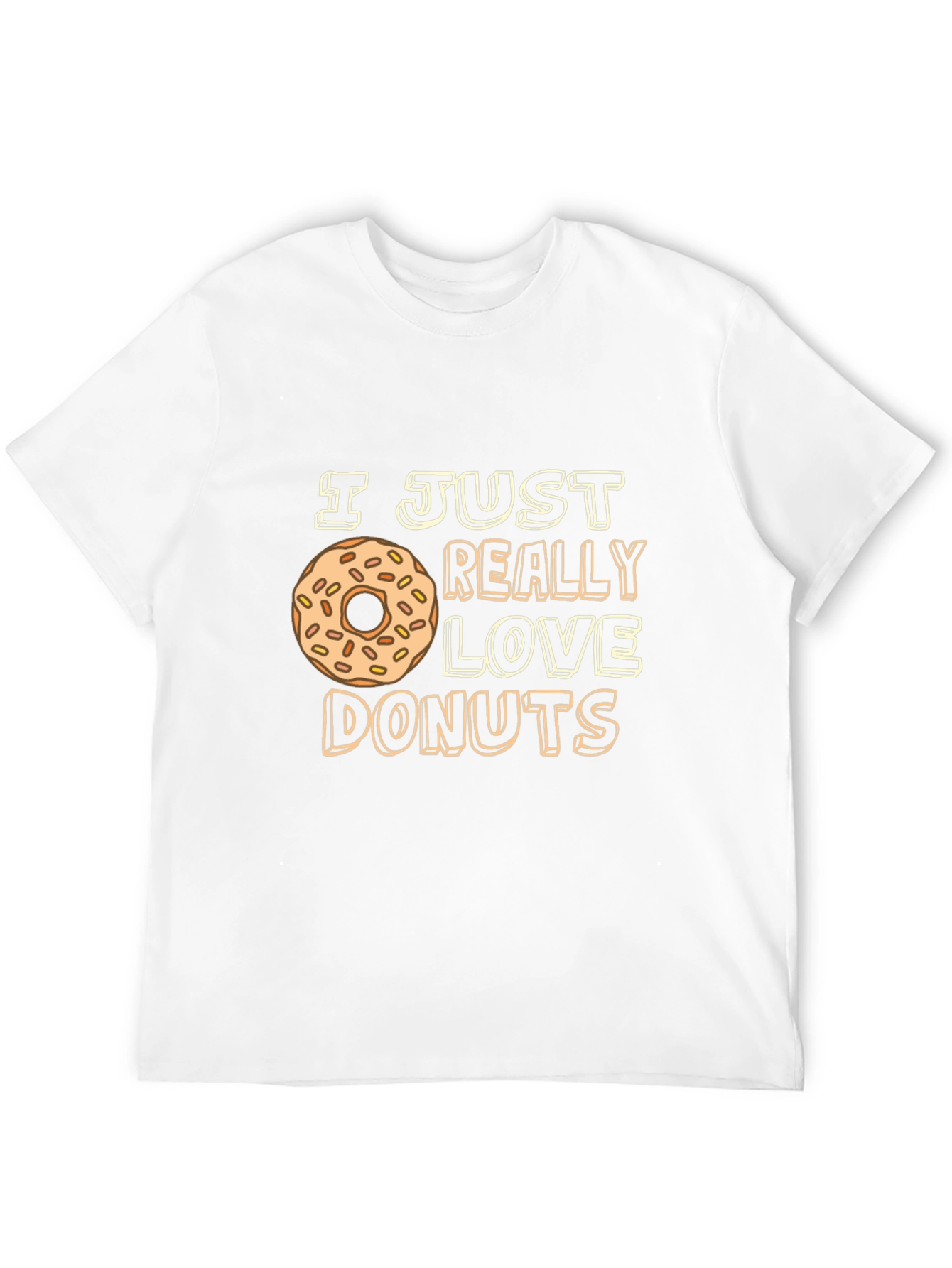 I Love Donuts Graphic T-Shirt