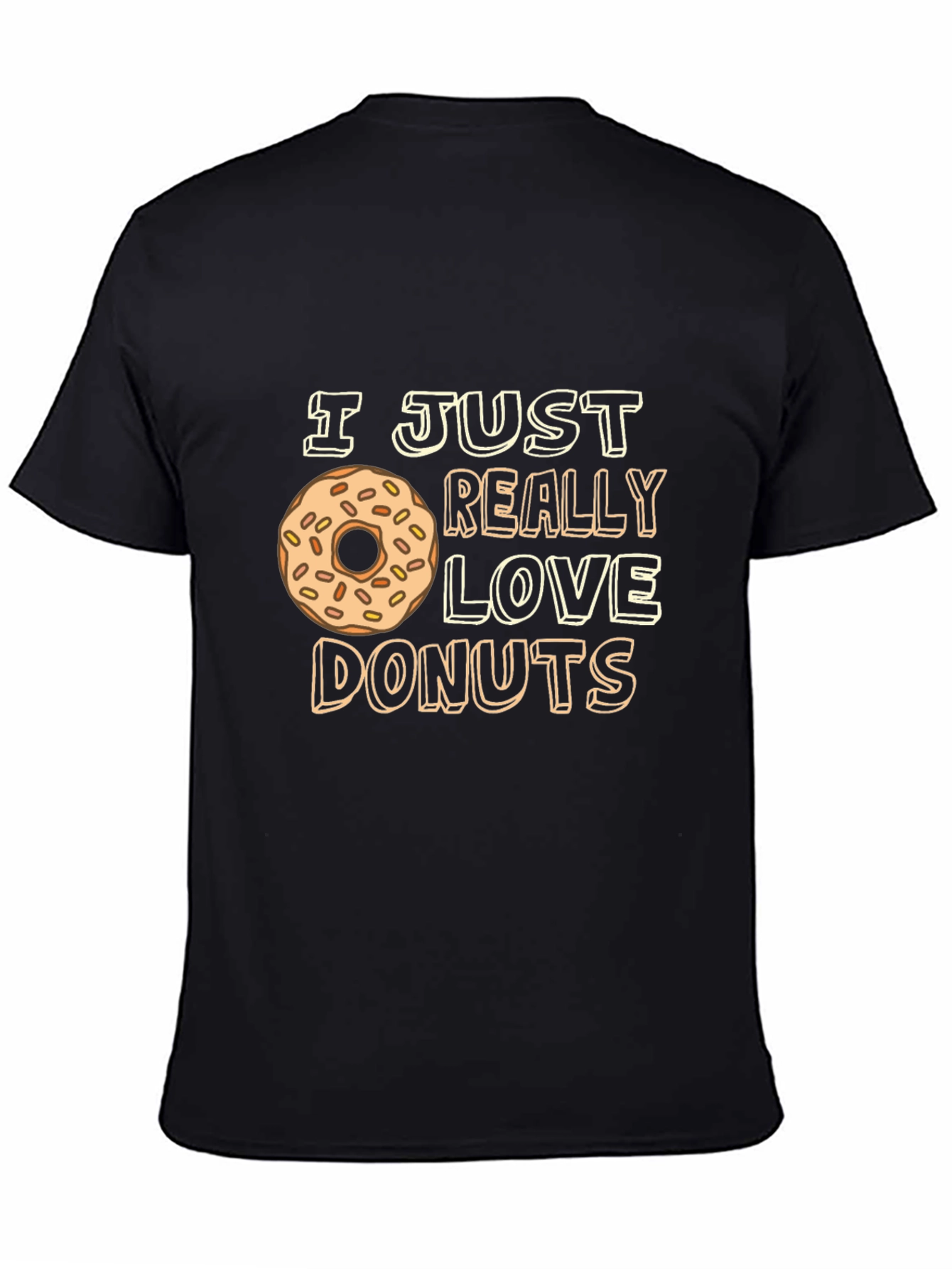 I Love Donuts Graphic T-Shirt