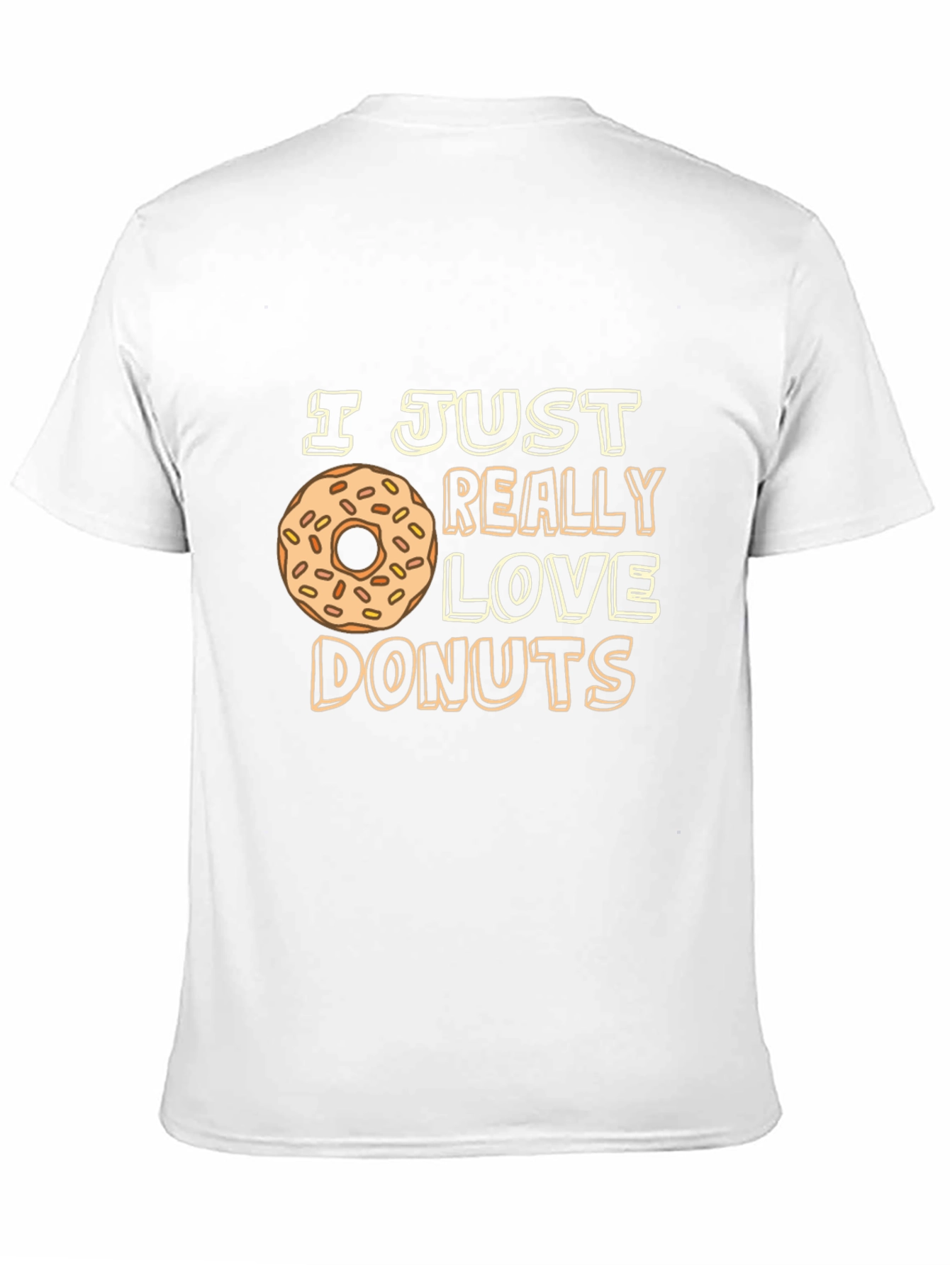 I Love Donuts Graphic T-Shirt