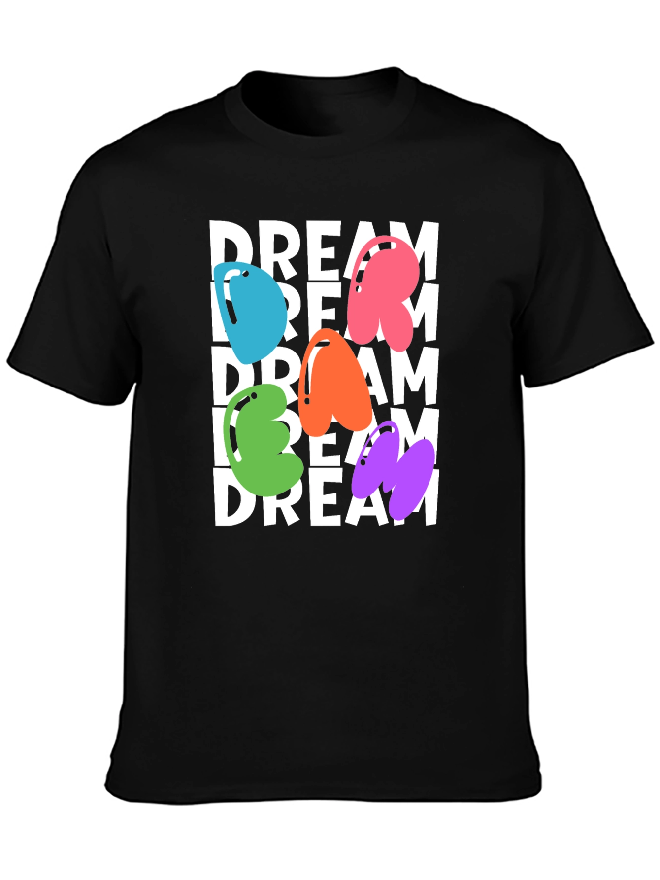 Dream Graphic Black T-Shirt
